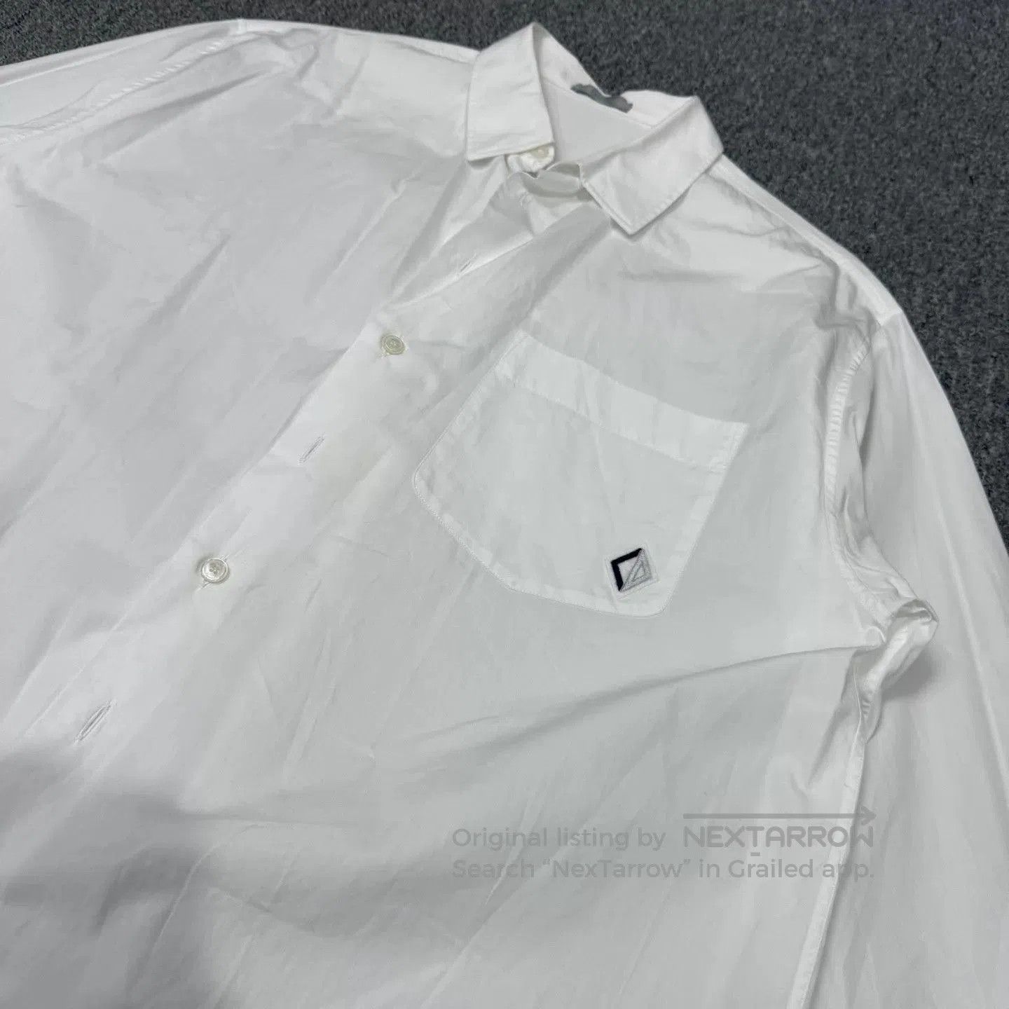 Dior White Long Sleeve Button-Up Shirt. Size US S / EU 44-46 / 1 - 3 Thumbnail