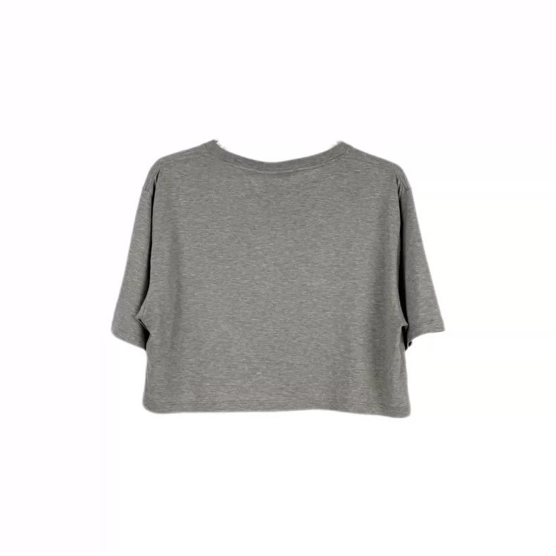 Celine Gray large logo short sleeve T-shirt Size L / US 10 / IT 46 - 2 Thumbnail