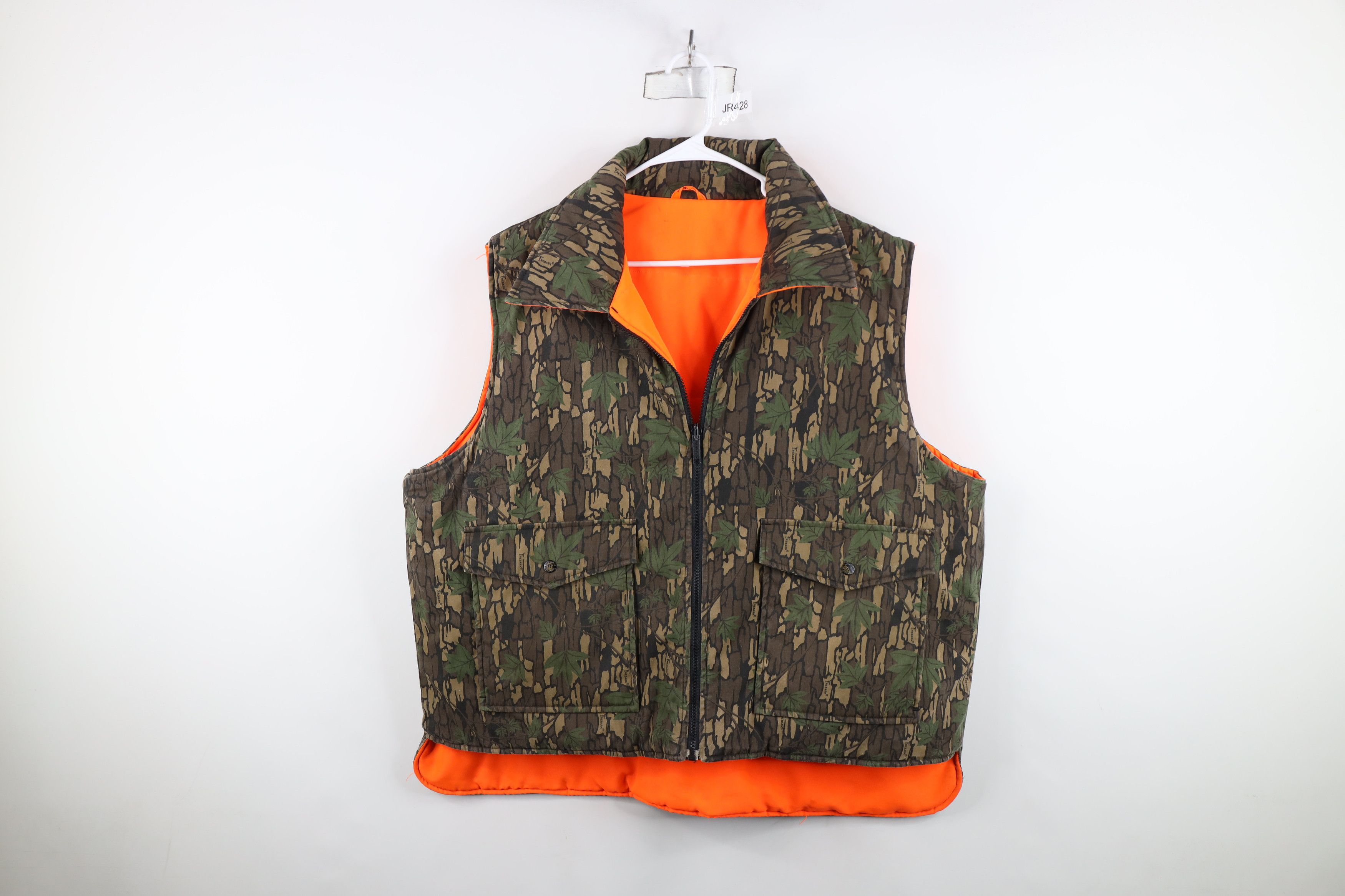 Winchester Vintage 90s Winchester Reversible Camouflage Puffer Vest Size US XXL / EU 58 / 5 - 1 Thumbnail