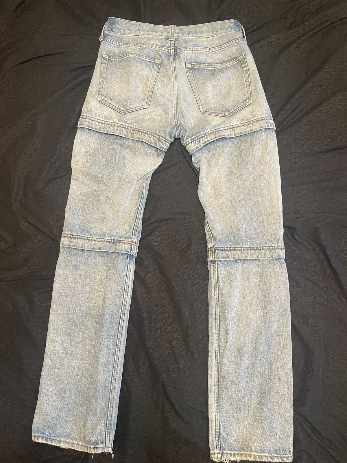 Balenciaga Balenciaga Convertible Denim Pants Size US 31 - 8 Thumbnail