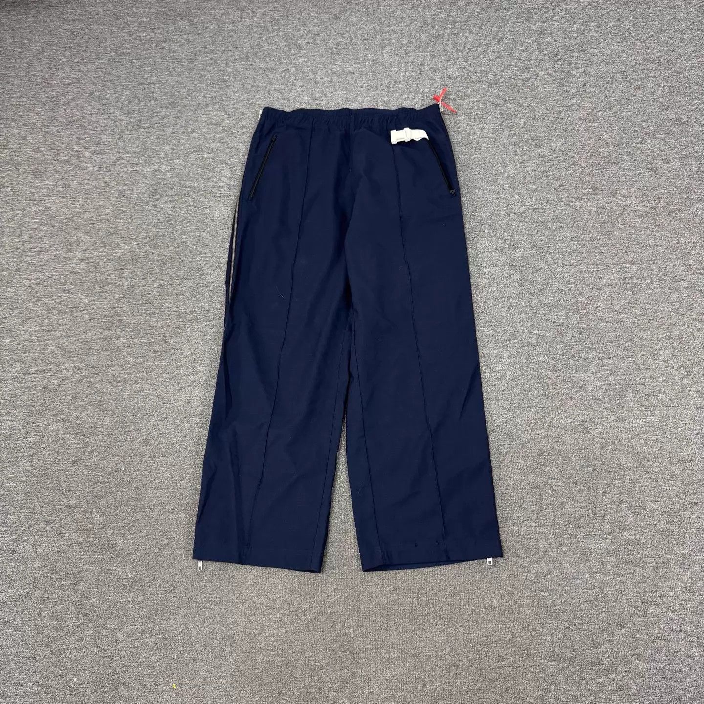 Maison Margiela MM Navy Blue Wool Zip Trousers Pouch 48 99New Size US 32 / EU 48 - 1 Thumbnail