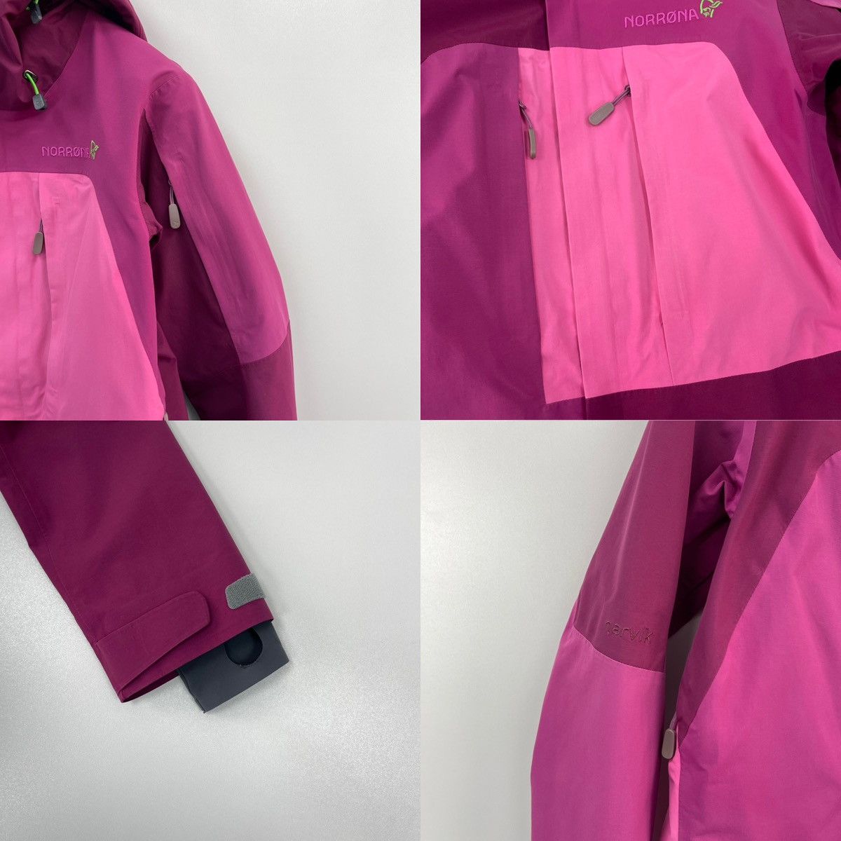 Norrona Norrona Narvik Gore-Tex 2L Ski Jacket Magentic Women’s GTX Size XS / US 0-2 / IT 36-38 - 7 Thumbnail