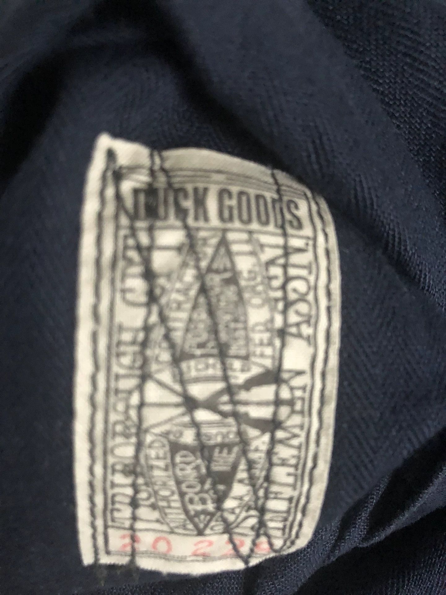 COLIMBO Colimbo Vintage Indigo Herringbone Cargo Pants Size US 30 / EU 46 - 8 Thumbnail