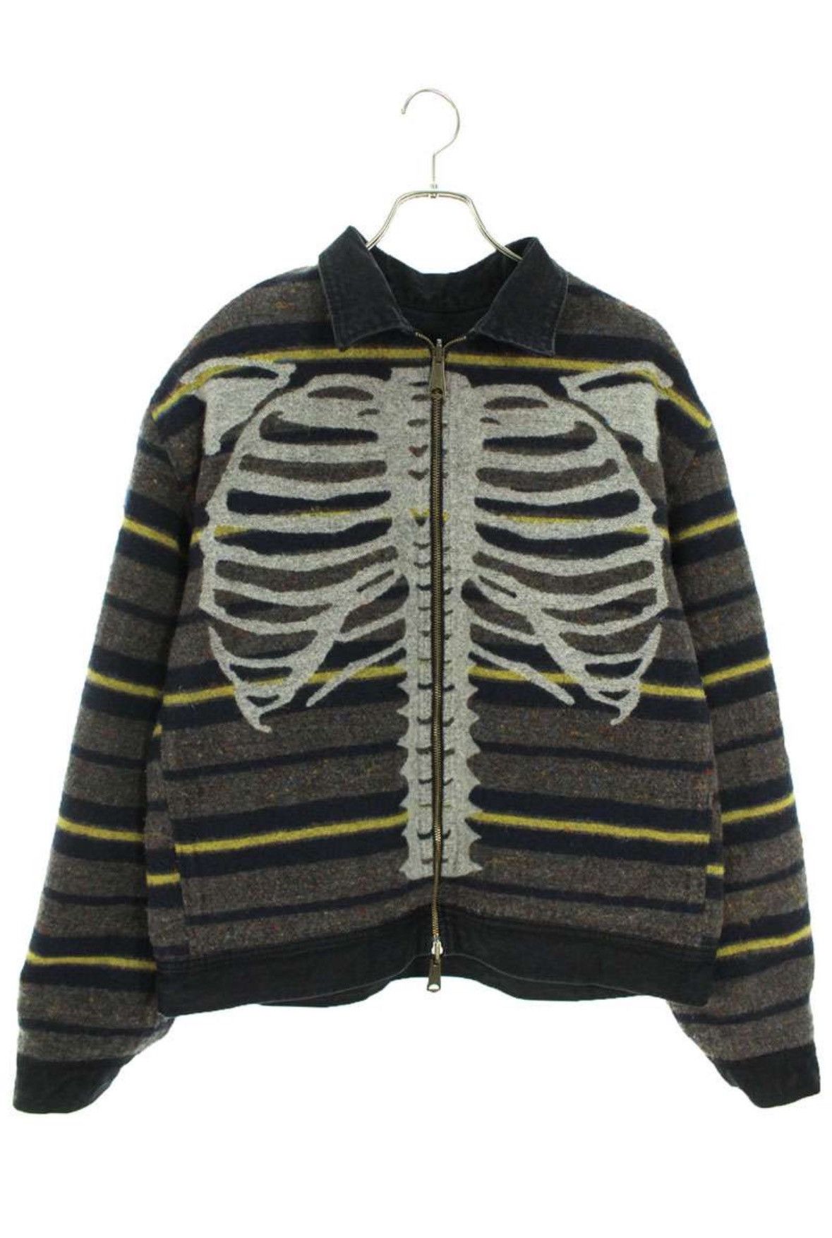 KAPITAL BONEライニング リバーシブルZIP UP ワークJKT Kapital Unisex Denim Bone Lining Reversible Zip Up Work