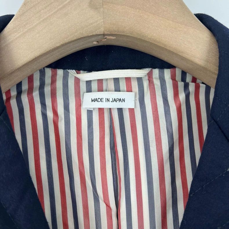 Thom Browne Thom browne Dark blue embossed down jacket 2503-Nextarrow Size US S / EU 44-46 / 1 - 4 Thumbnail