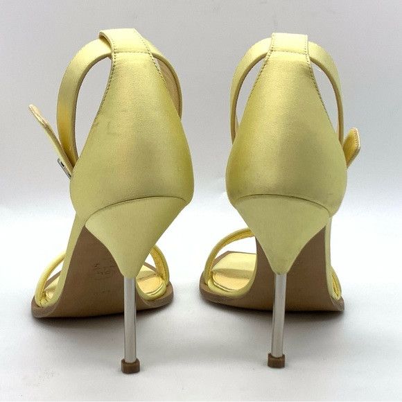Alexander McQueen Alexander McQueen Ankle Strap Satin Heel Sandal Size US 10 / IT 40 - 11 Thumbnail