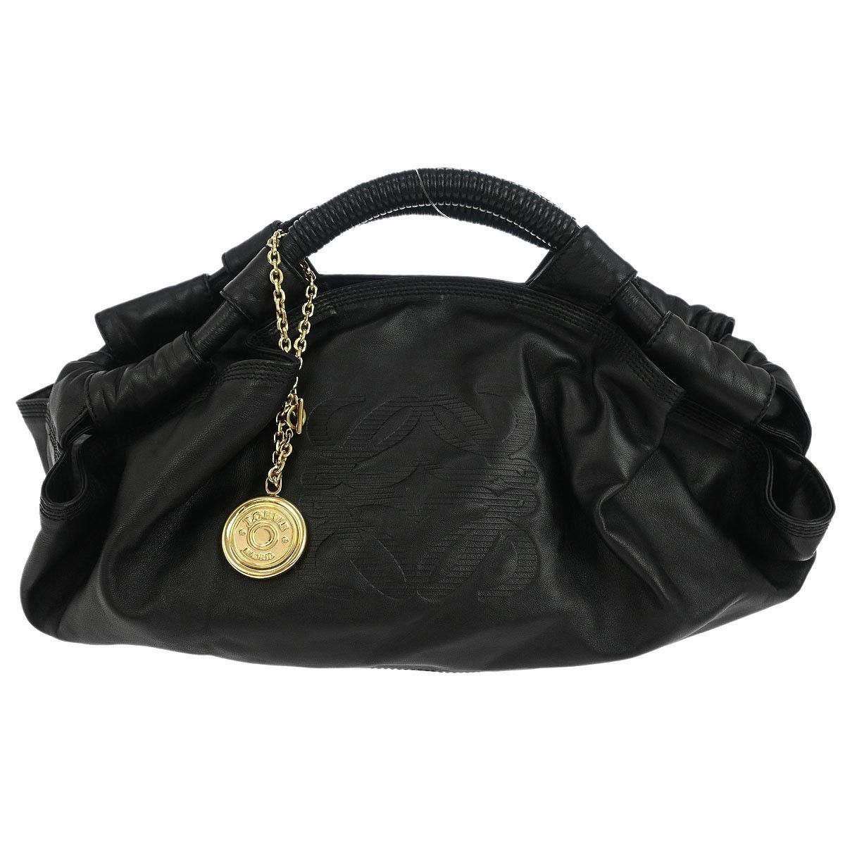 Loewe Loewe Anagram Logo Nappa Aire Hand Bag Leather Size ONE SIZE - 1 Thumbnail