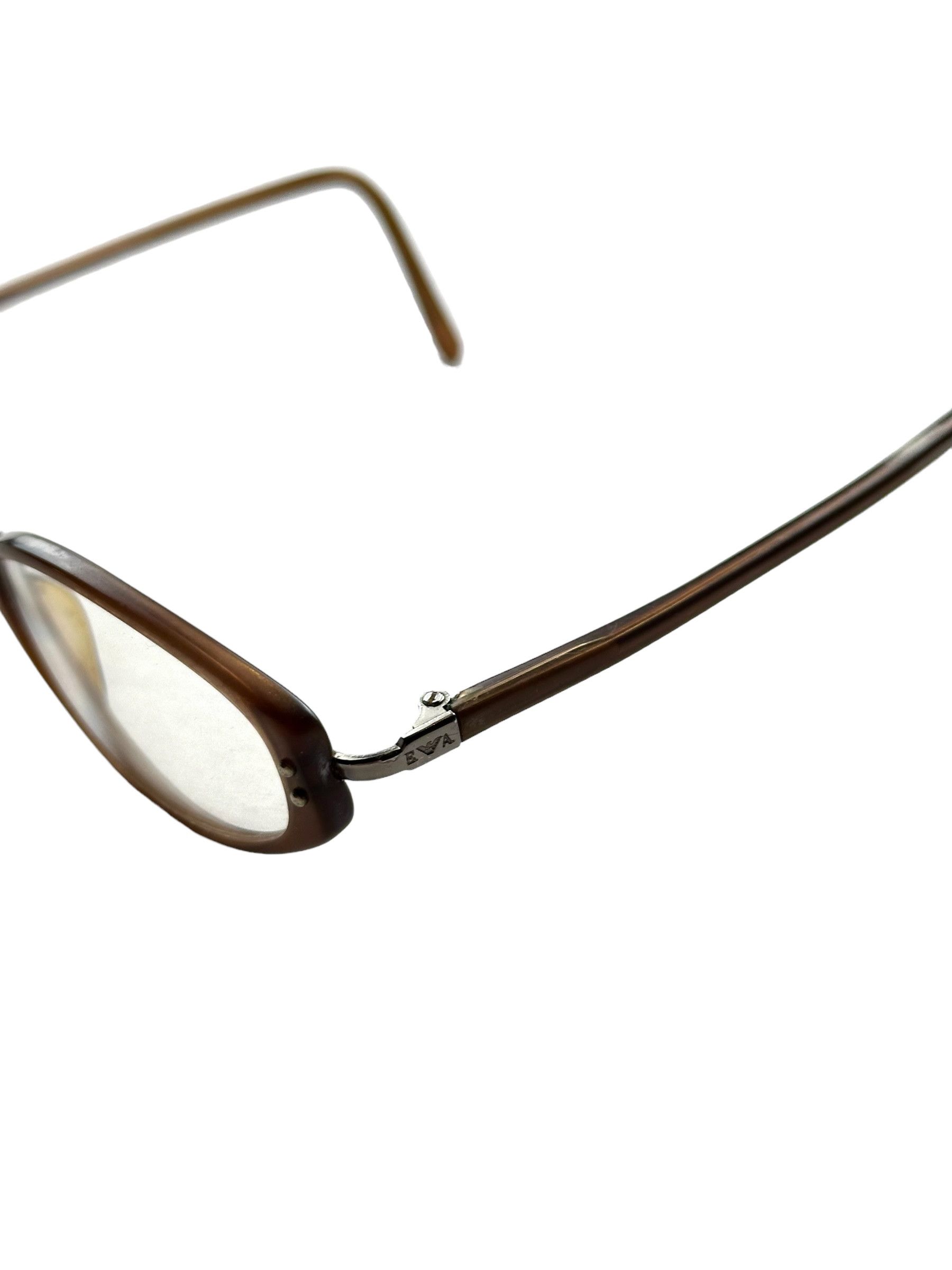 Emporio Armani Armani Slim hexagon classic slim glasses Size ONE SIZE - 5 Thumbnail