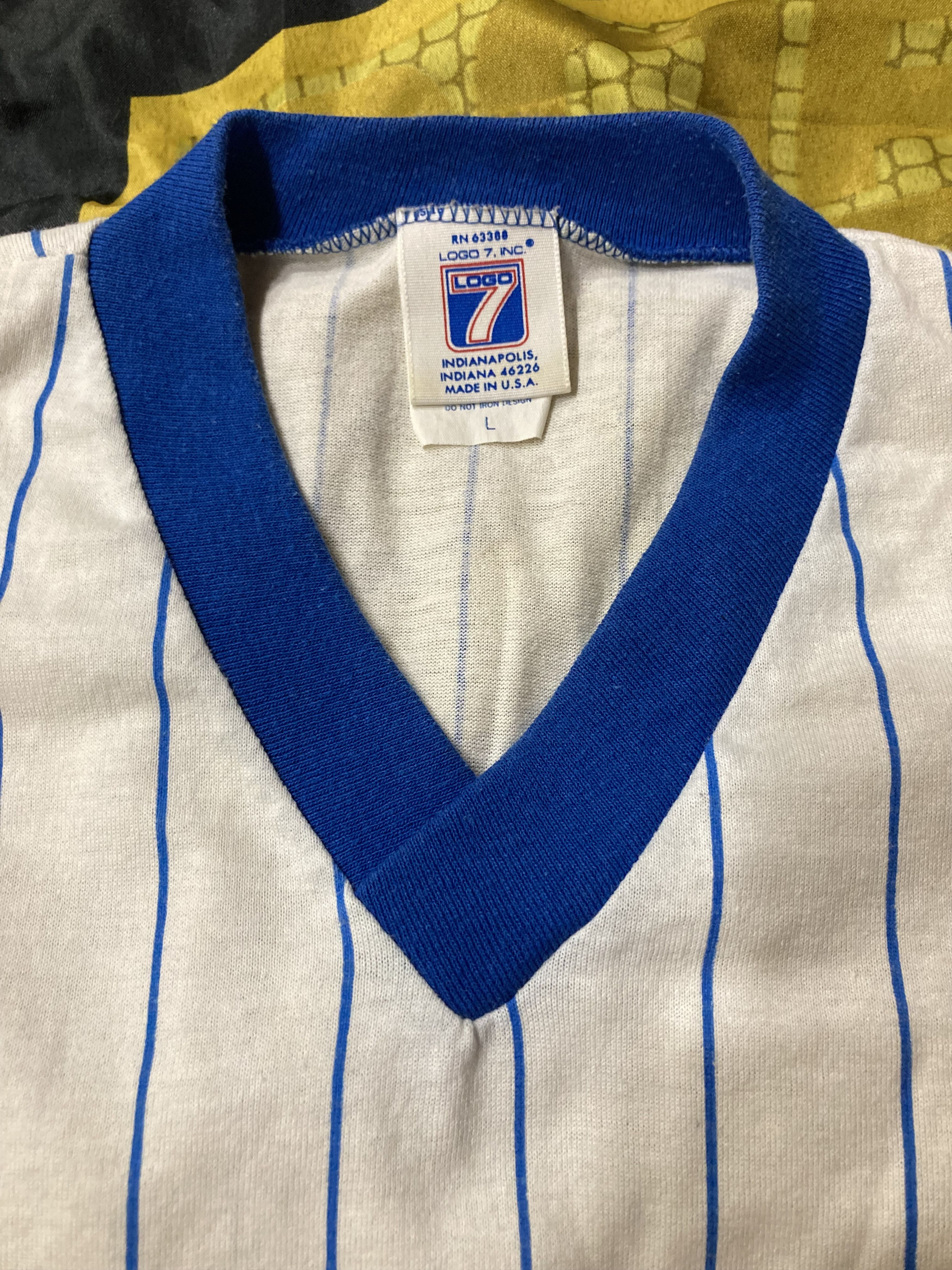 Logo 7 VINTAGE MLB LOS ANGELES DODGERS 80-90s T SHIRT Size US M / EU 48-50 / 2 - 3 Thumbnail