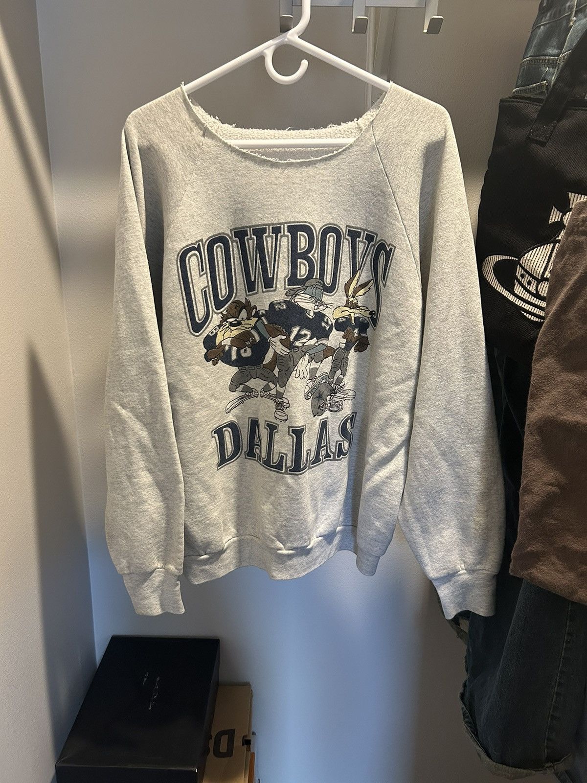 Vintage Cowboys Looney Tunes Vintage Taz Crewneck Size US L / EU 52-54 / 3 - 1 Thumbnail