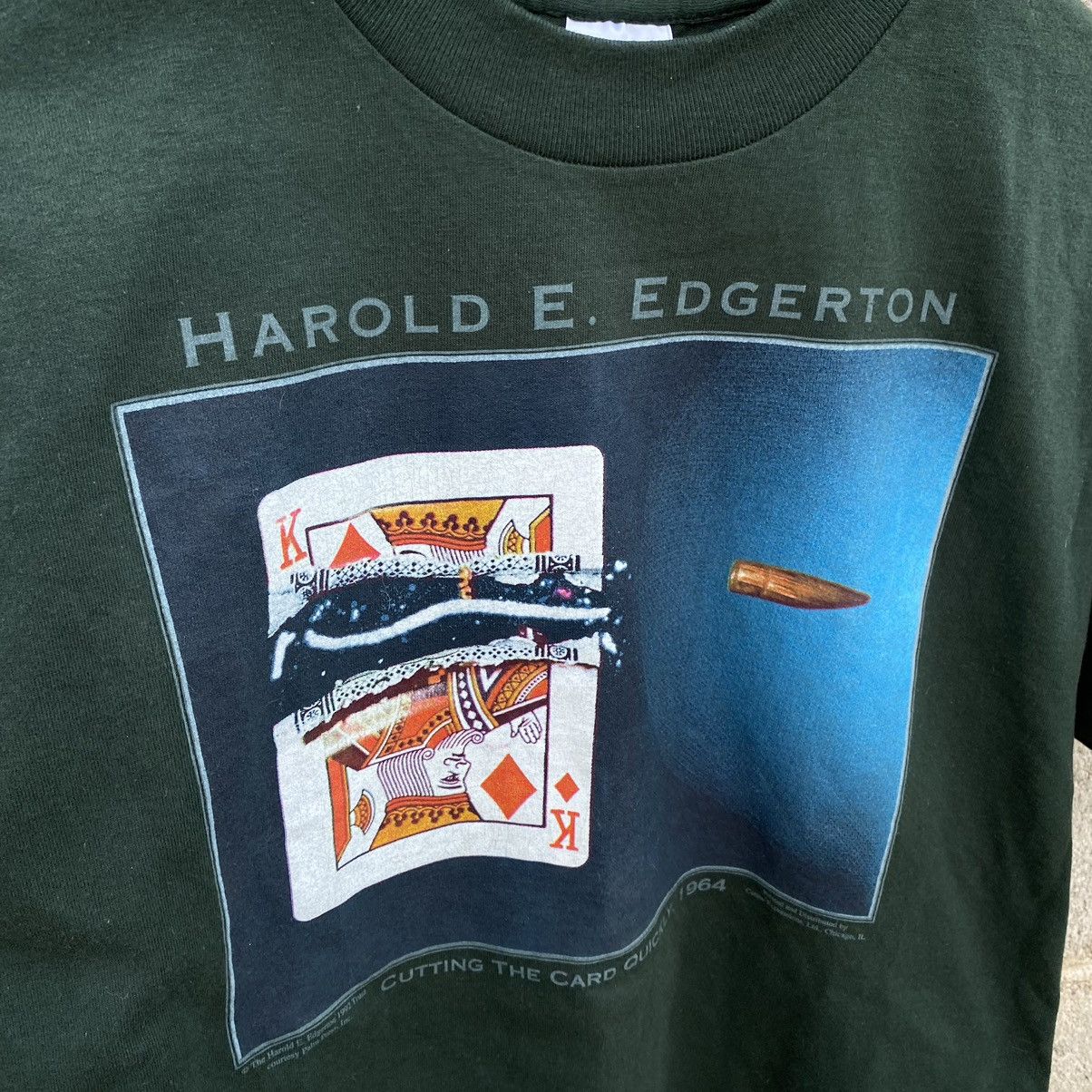 Other Harold Edgerton Shirt 1992 Medium Cutting The Card Art Tee Size US M / EU 48-50 / 2 - 7 Thumbnail