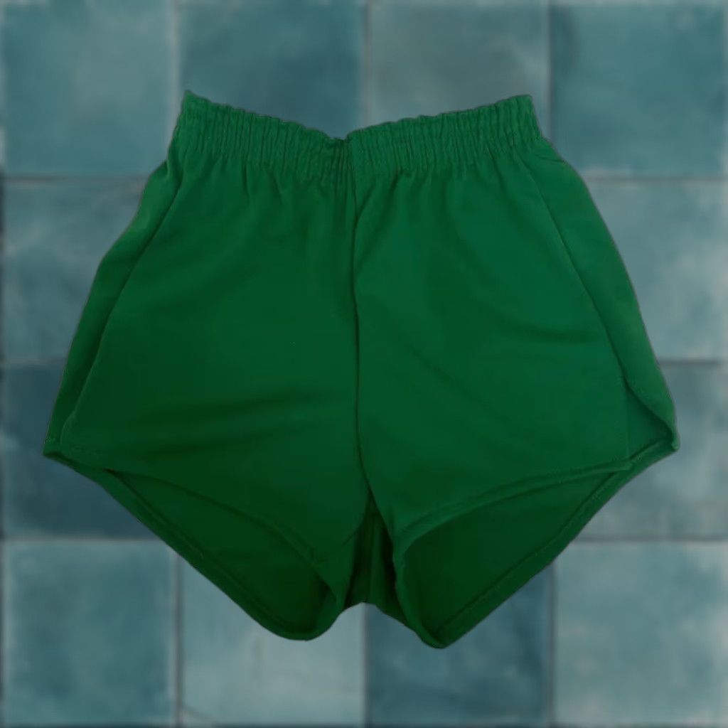 Russell Athletic VINTAGE Russell Athletic Gym Shorts Mens XS Green NWOT 90s Deadstock Made in USA Elastic Waist Athletic shirt? Size US 27 - 1 Thumbnail