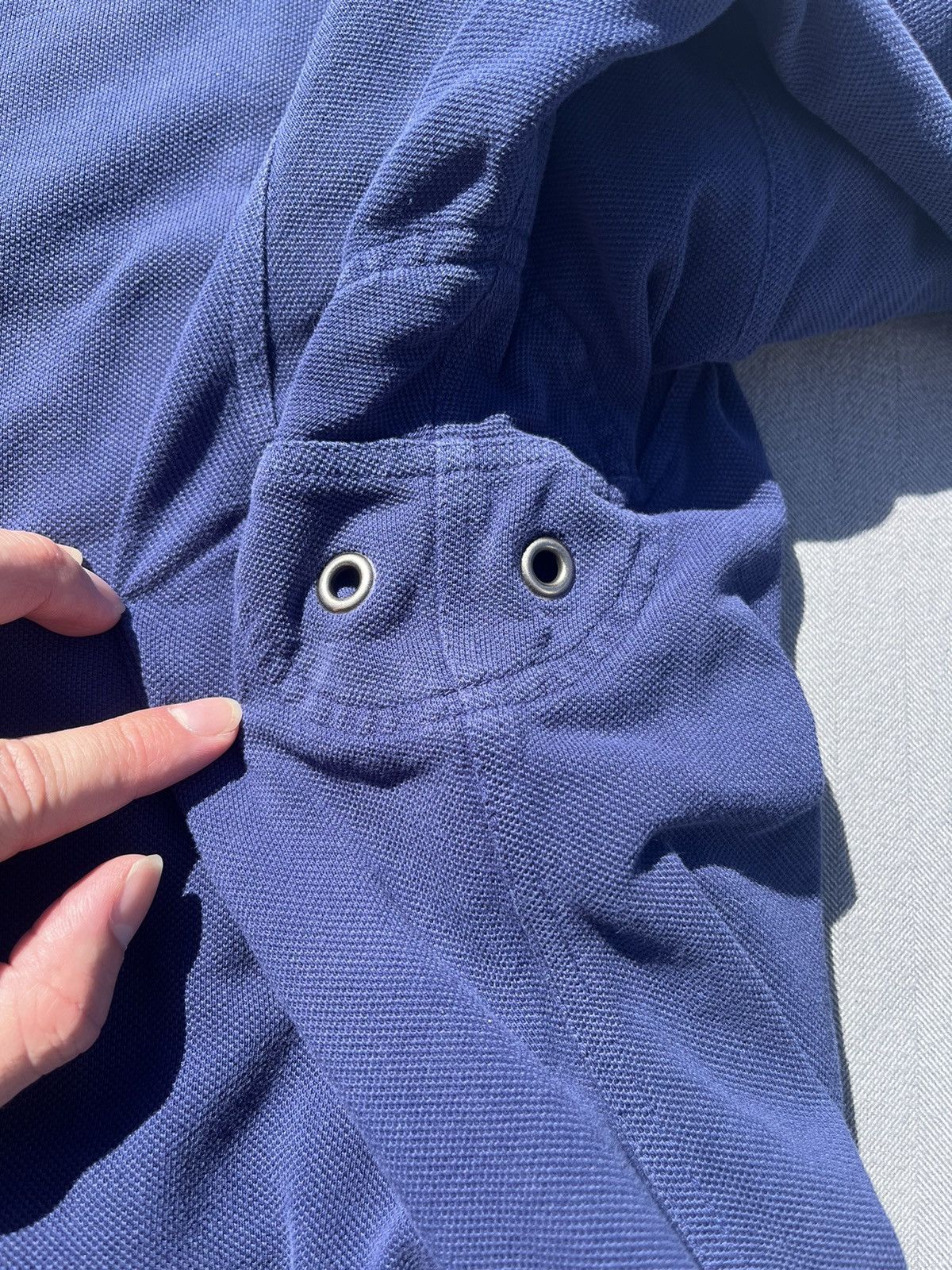 Polo Ralph Lauren Vintage 90s Polo By Ralph Lauren Blue Zip Jacket Sport Vtg Size US L / EU 52-54 / 3 - 4 Thumbnail