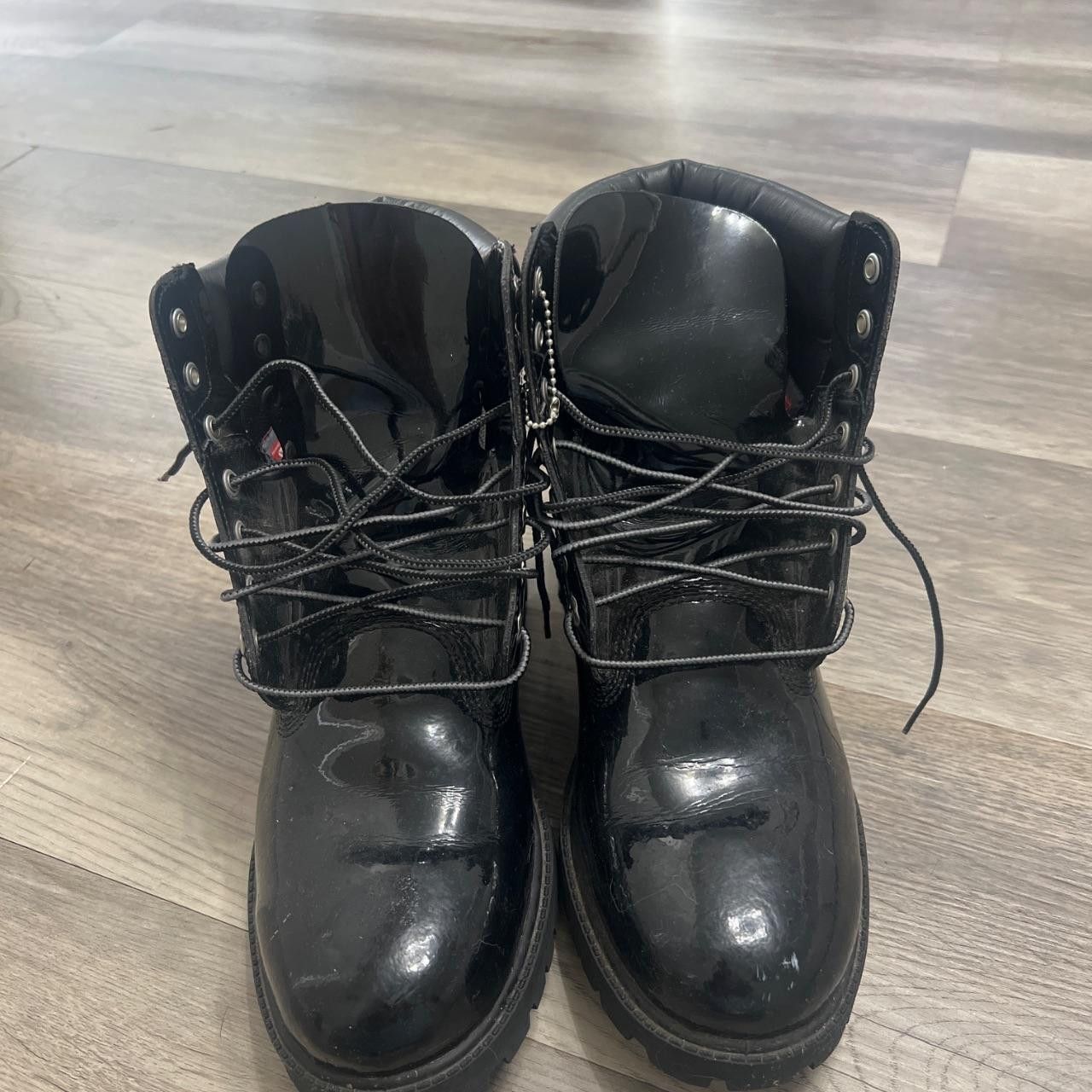 Timberland Timberland 6" Premium Boot Veneda Carter Black Size US 7.5 / EU 40-41 - 3 Thumbnail