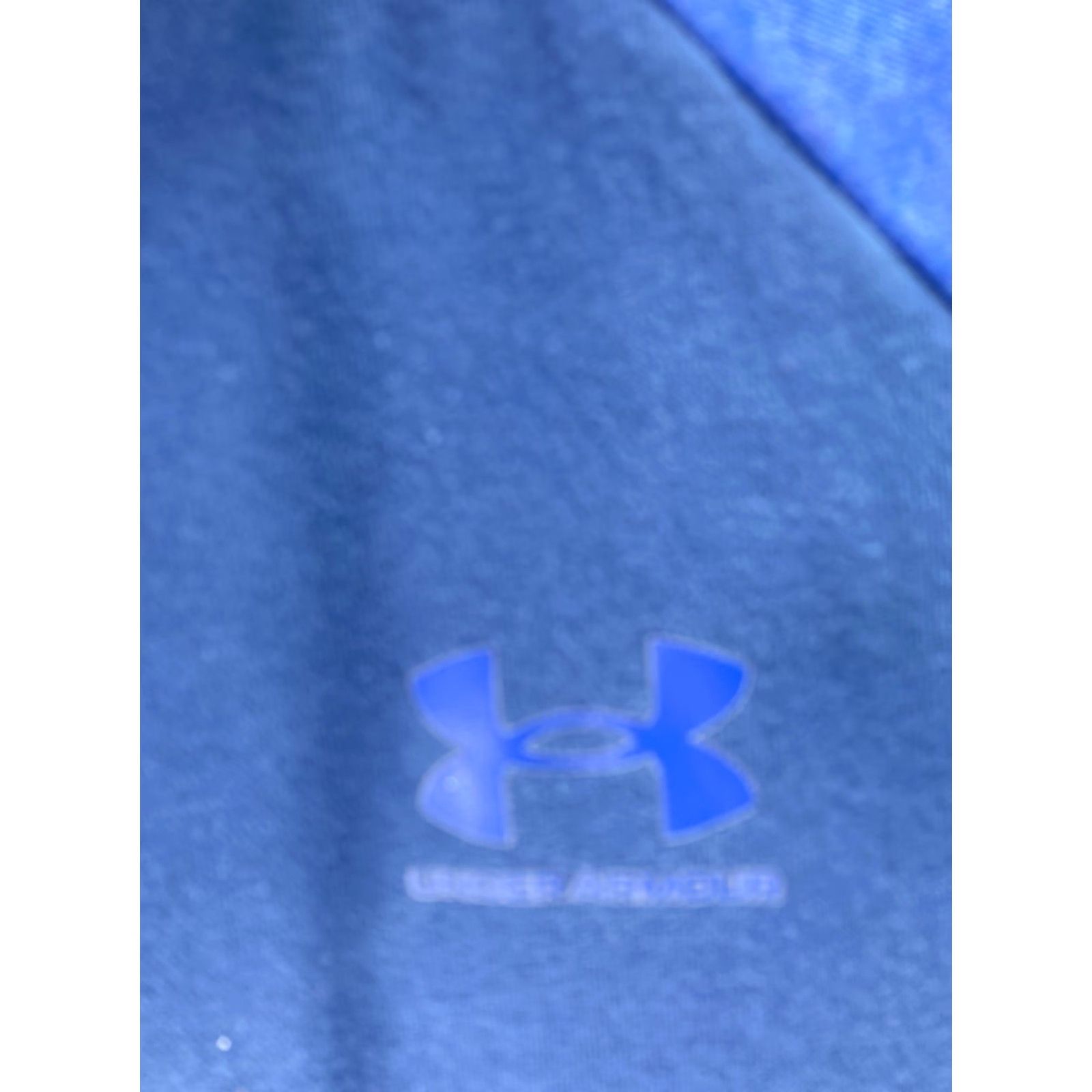 Under Armour Under Armour Hoodie Men Medium Blue Cotton Long Sleeve Pullover Sweatshirt Size US M / EU 48-50 / 2 - 4 Thumbnail