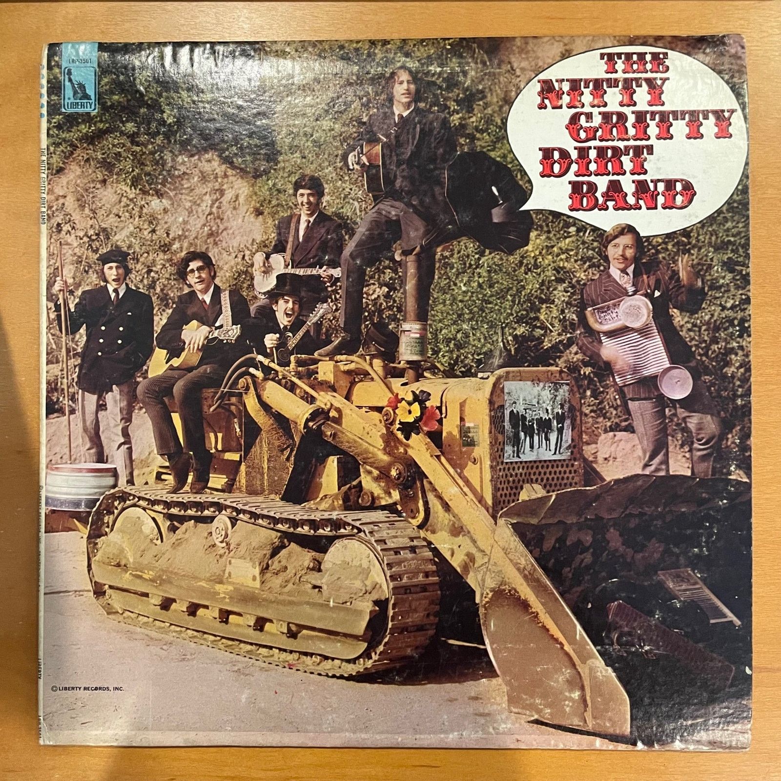 INTENTIONALLY BLANK Nitty Gritty Dirt Band LP Mono vintage vinyl record country Size ONE SIZE - 1 Thumbnail