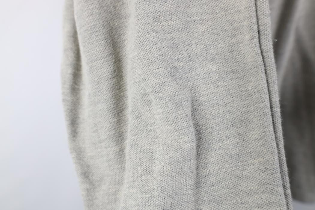 Vintage Vintage 90s Streetwear Long Sleeve Polo Shirt Gray Size US XXL / EU 58 / 5 - 7 Thumbnail