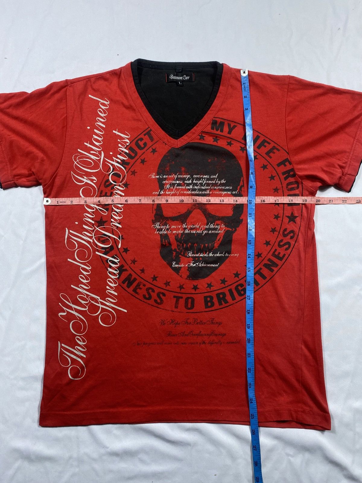 Double layer Skull poem ifsix lgb hysteric style