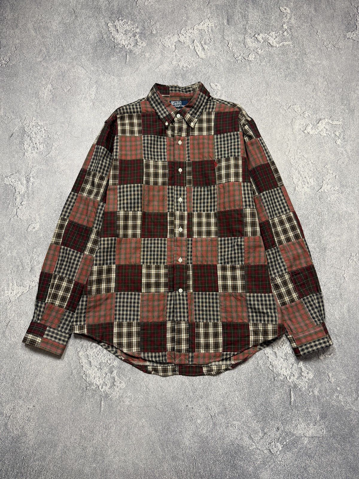Polo Ralph Lauren Polo Ralph Lauren Shirt Slim Fit Check Stretch Size US L / EU 52-54 / 3 - 1 Thumbnail