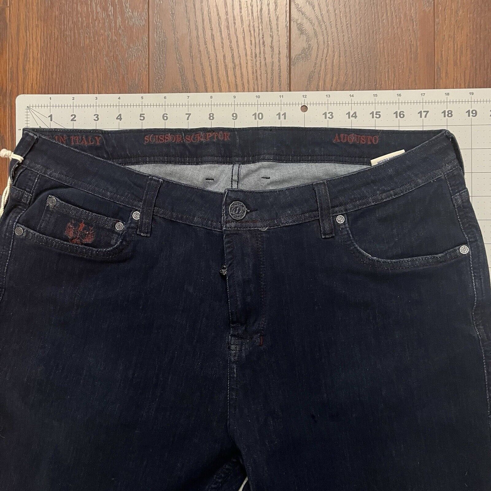 Other NWT Scissor Scriptor Japenese Augusta 36x33 Real Indigo Size US 36 / EU 52 - 23 Thumbnail