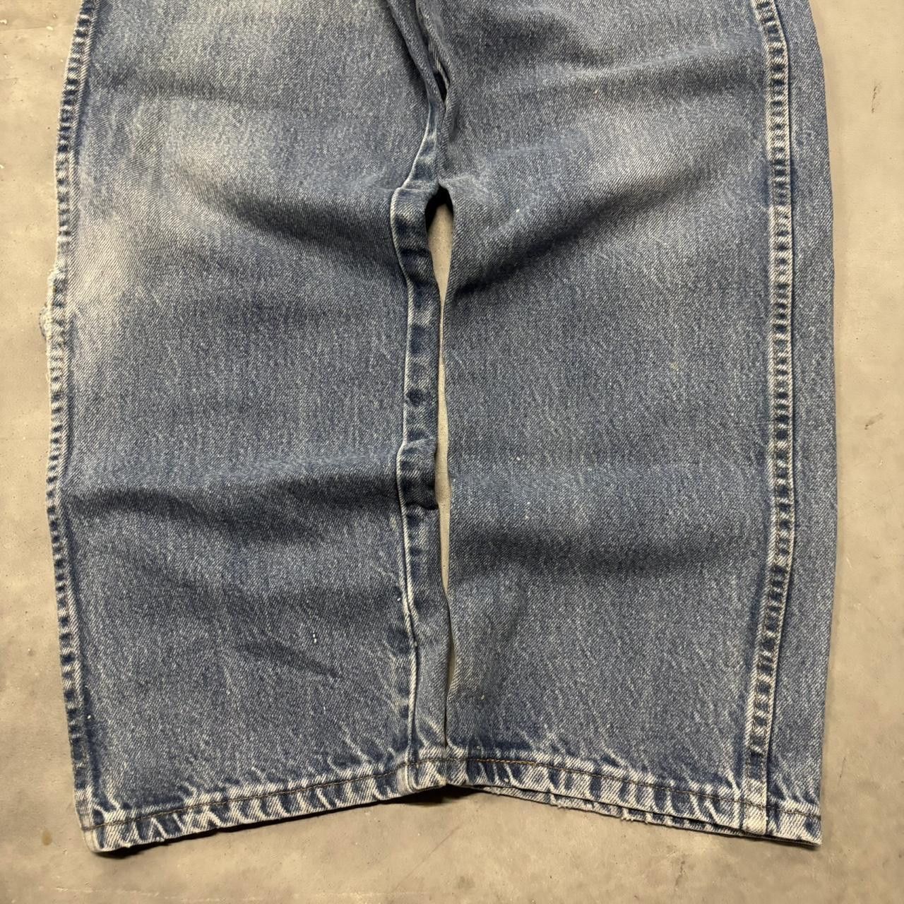 Japanese Brand × Vintage Crazy Vintage Y2K/2000s Faded Medium Wash Essential Denim Jeans! Size US 34 / EU 50 - 6 Thumbnail