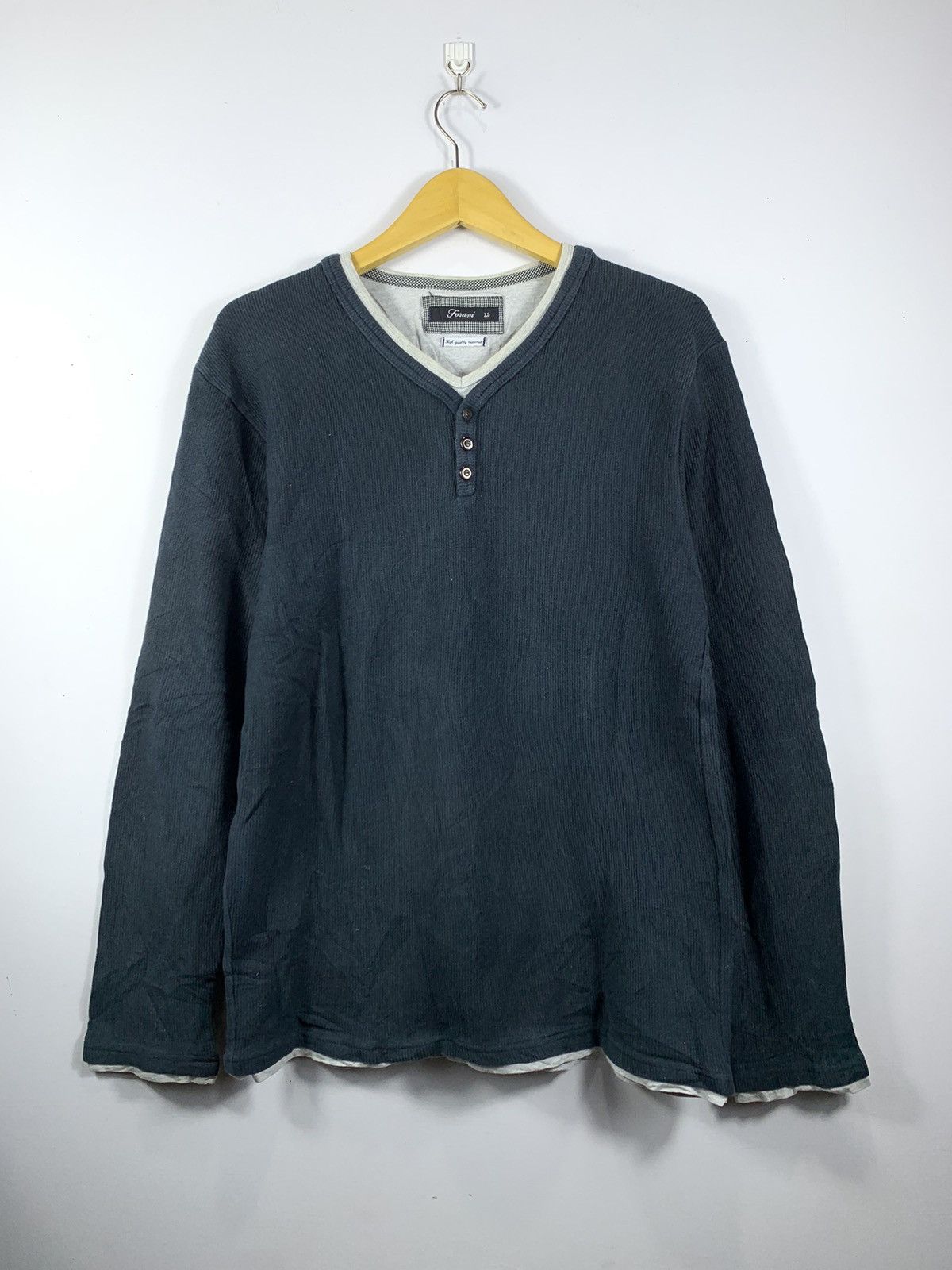 Hysteric Glamour × If Six Was Nine × Japanese Brand Japanese Gothic Rock Long Sleve Foravi Style Size US M / EU 48-50 / 2 - 1 Thumbnail