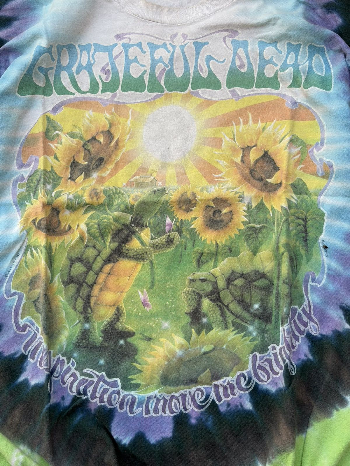 Band Tees Vintage 1995 Grateful Dead Summer Tour Tshirt Size US XL / EU 56 / 4 - 8 Thumbnail