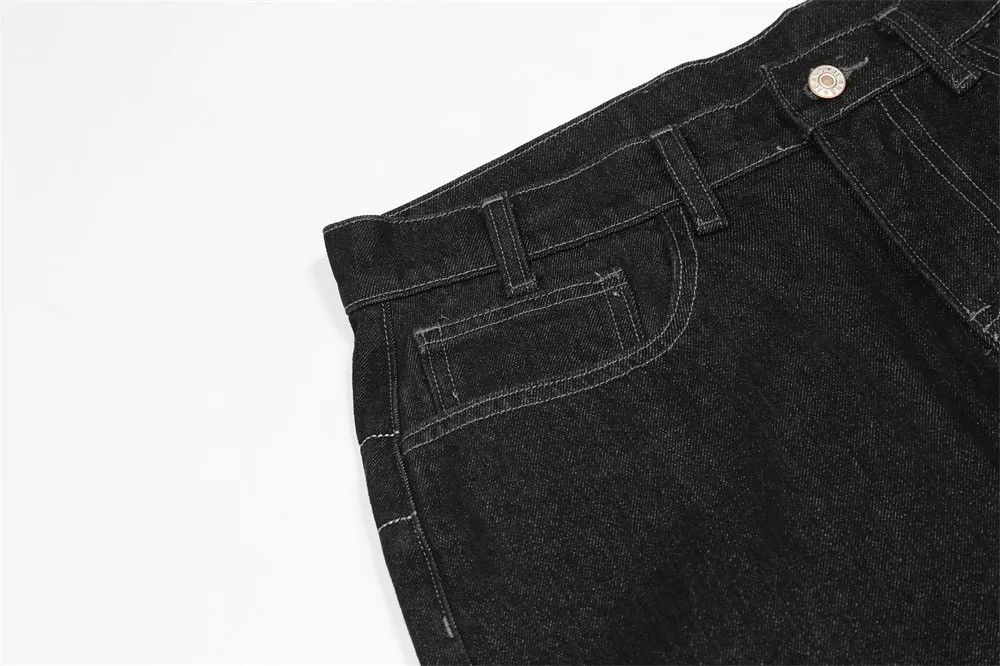 Japanese Brand × Vintage Baggy hip hop skate straight y2k jeans Size US 32 / EU 48 - 5 Thumbnail