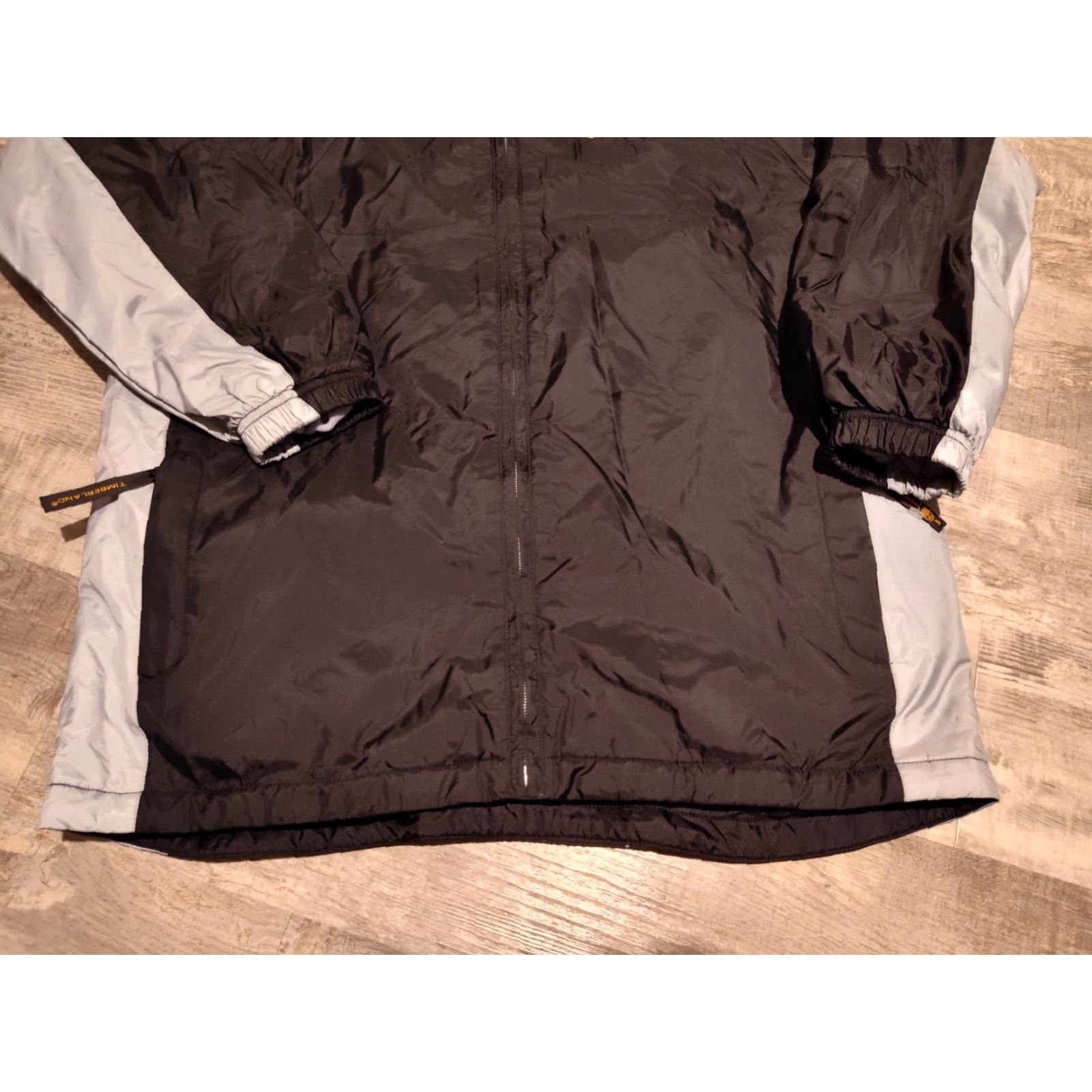 Timberland Timberland Weathergear Full Zip Hooded Jacket L Nylon Waterproof Black Parka Casual Winter Men L Size US L / EU 52-54 / 3 - 2 Thumbnail