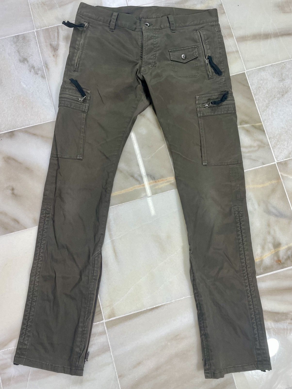 5351 POUR LES HOMMES Vintage Japanese Pants Wide Leg Cutting Size US 36 / EU 52 - 2 Thumbnail