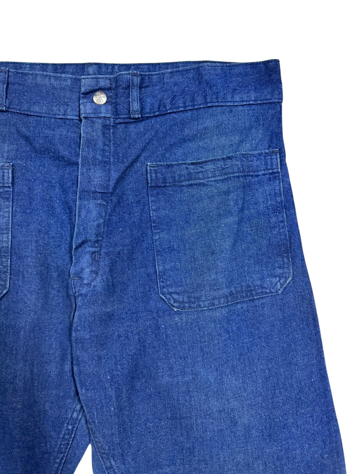 Buzz Rickson's × Vintage Vtg🔥70’s Seafarer Bell Bottom Seagoing Uniform Corp Size US 36 / EU 52 - 8 Thumbnail