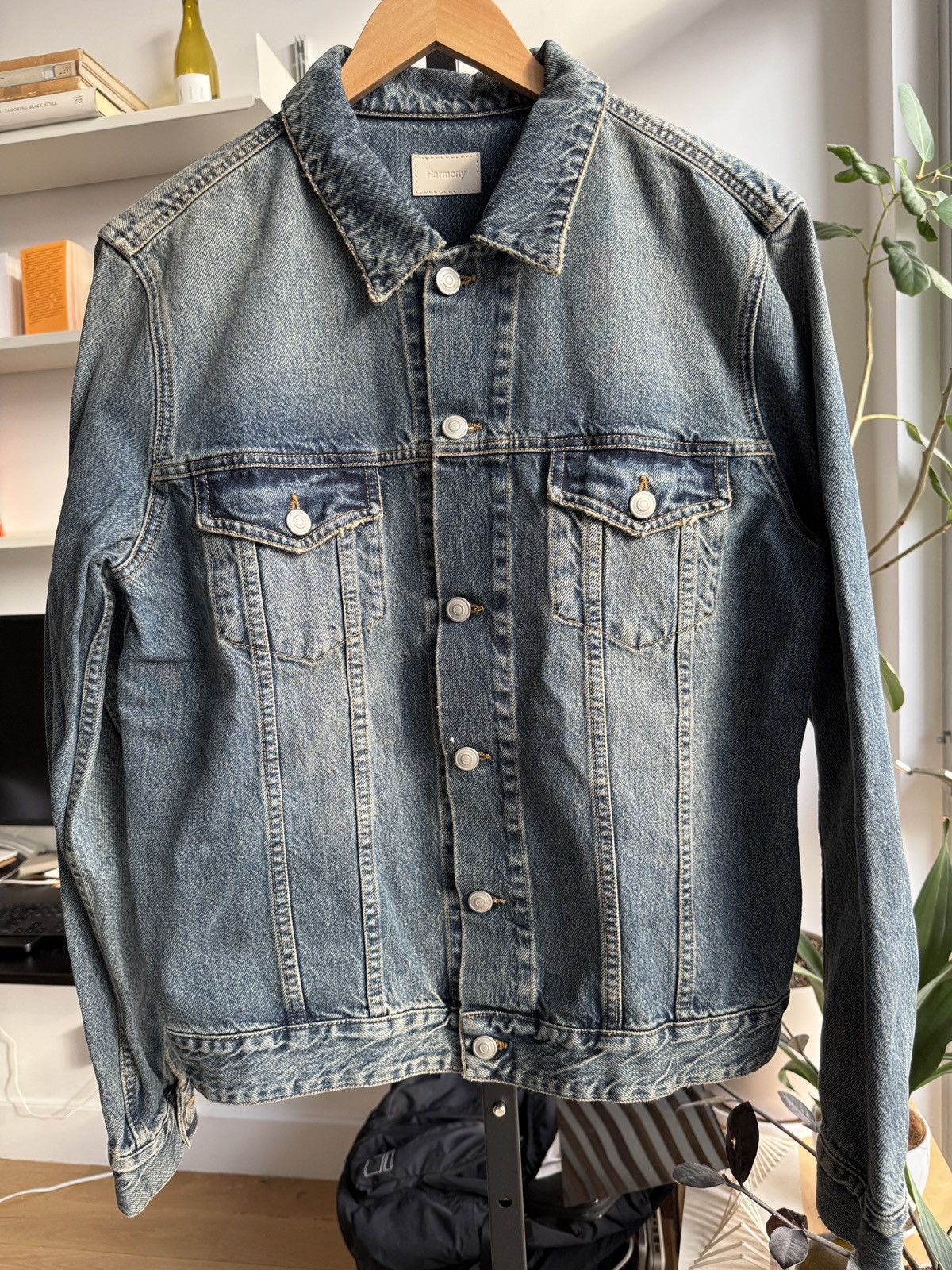 Harmony Paris Harmony Paris Dimitri Denim Jacket Size US M / EU 48-50 / 2 - 2 Thumbnail