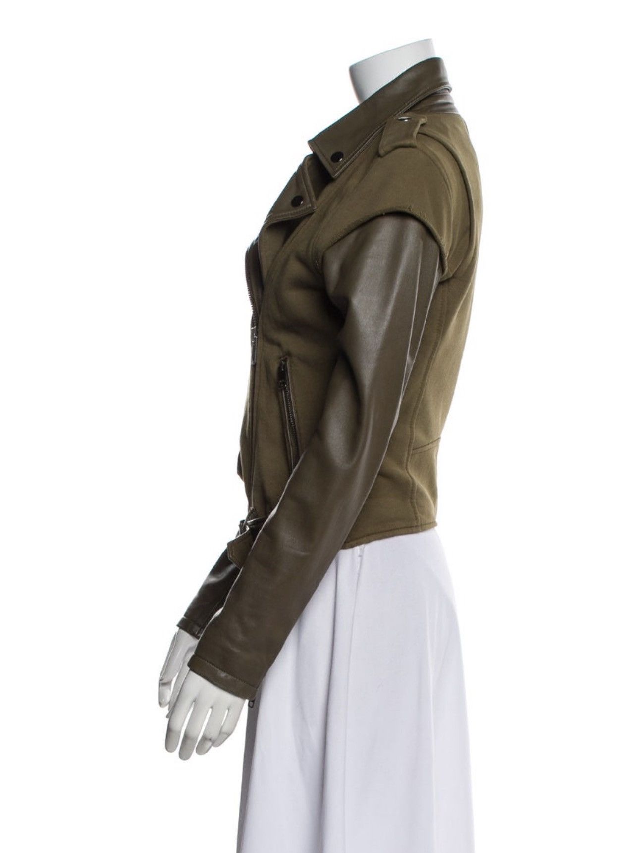 Diesel Diesel Leather Biker Jacket Size S / US 4 / IT 40 - 2 Thumbnail
