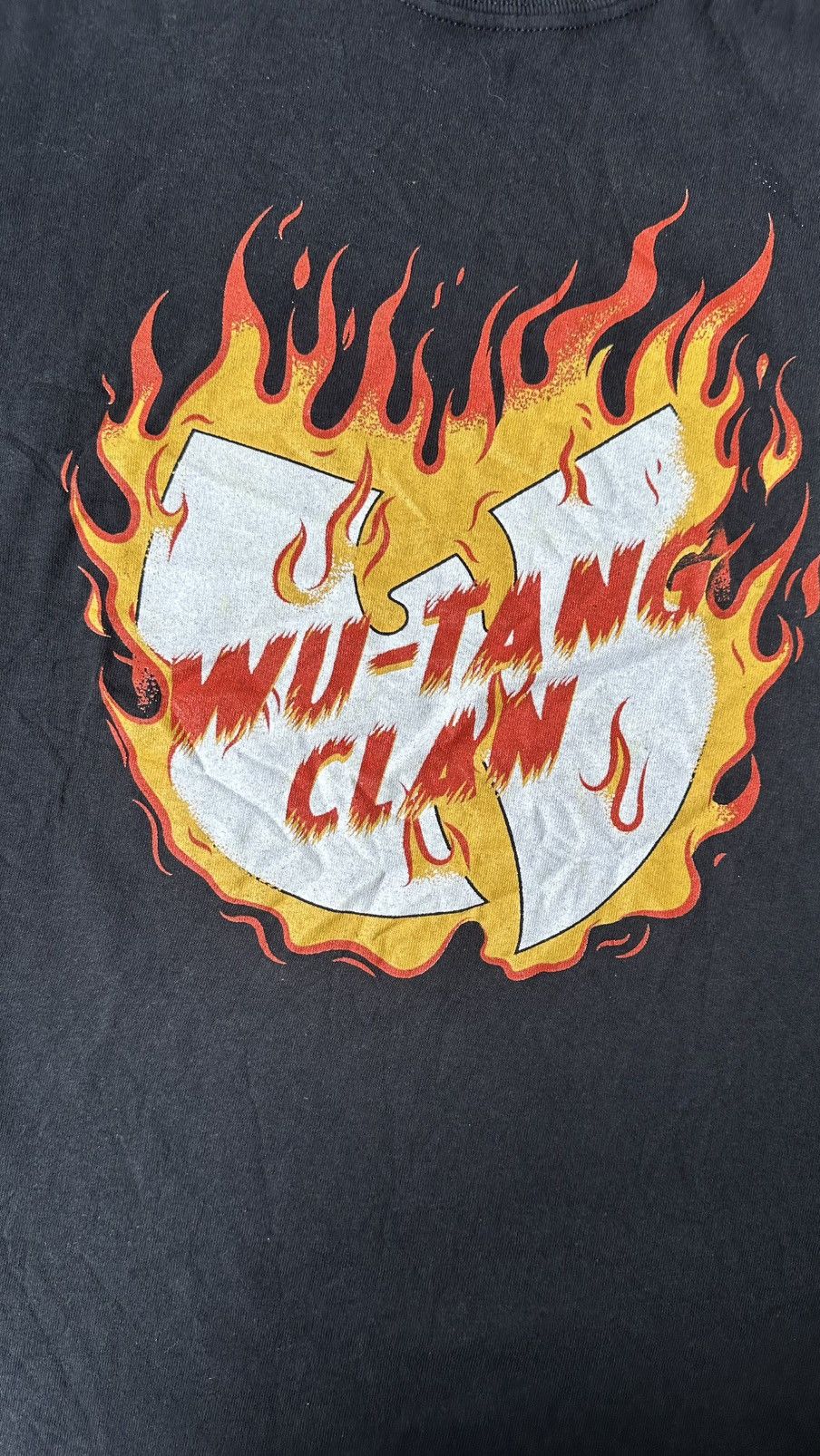 Vintage WU-TANG CLAN FLAME LOGO TEE Size US XXL / EU 58 / 5 - 2 Thumbnail