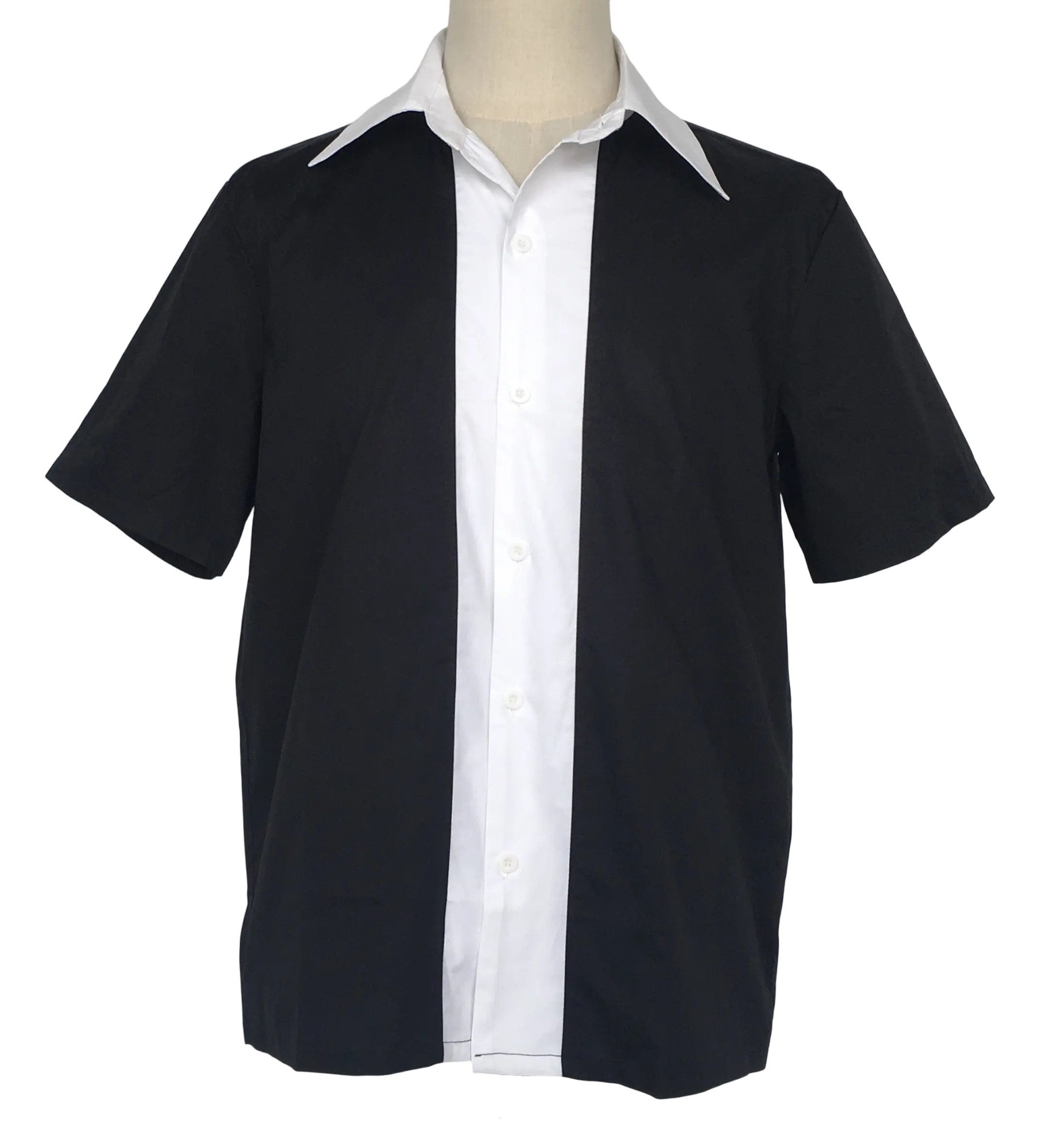 Other Black&white casual shirts for men Size US S / EU 44-46 / 1 - 1 Thumbnail