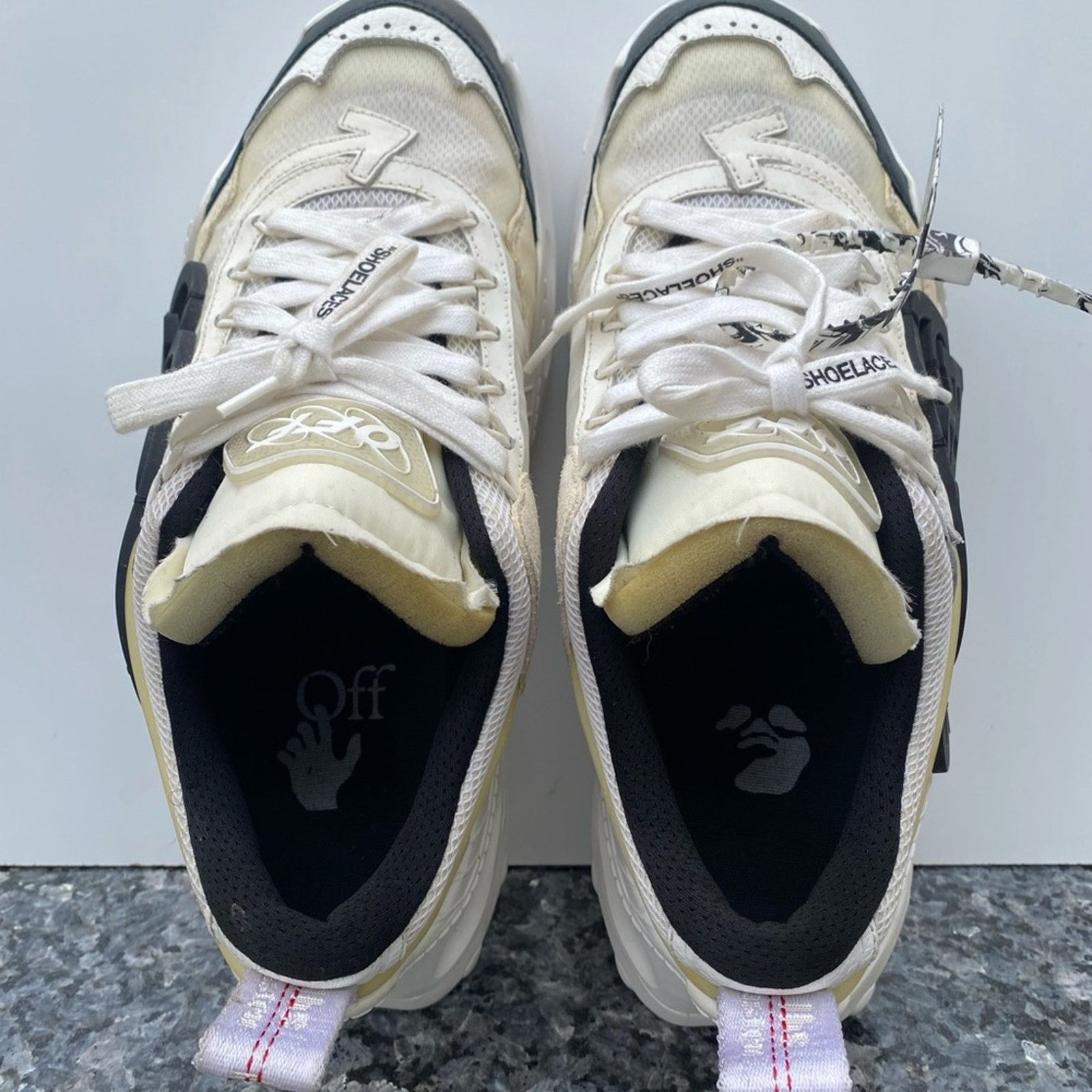 Off-White Off-White ODSY-1000 x Katsu White and Black Men’s Size 43 Size US 10 / EU 43 - 8 Thumbnail
