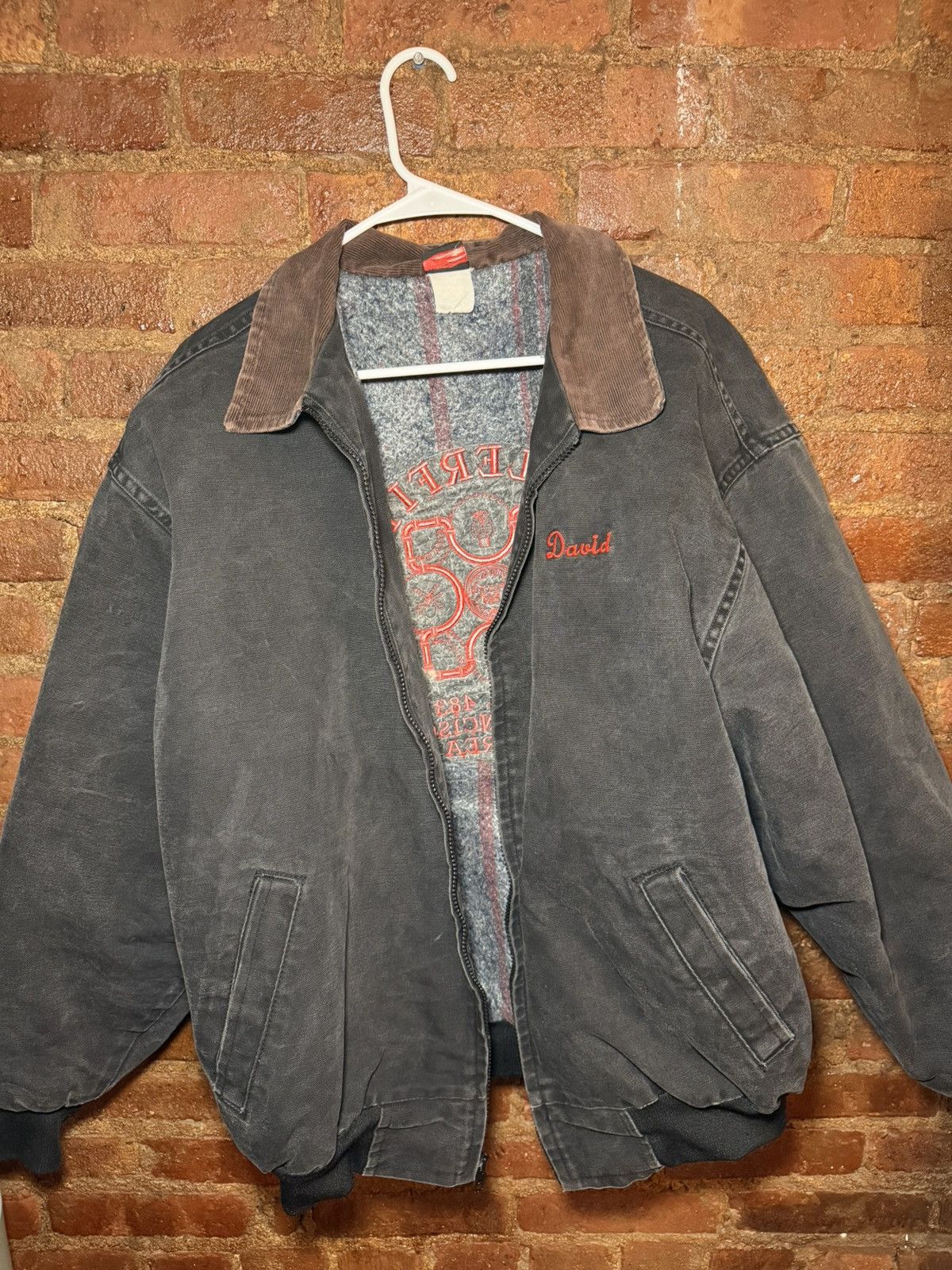 Vintage Vintage Union Line Sprinklefitters Heavyweight Jacket Size US XL / EU 56 / 4 - 1 Thumbnail