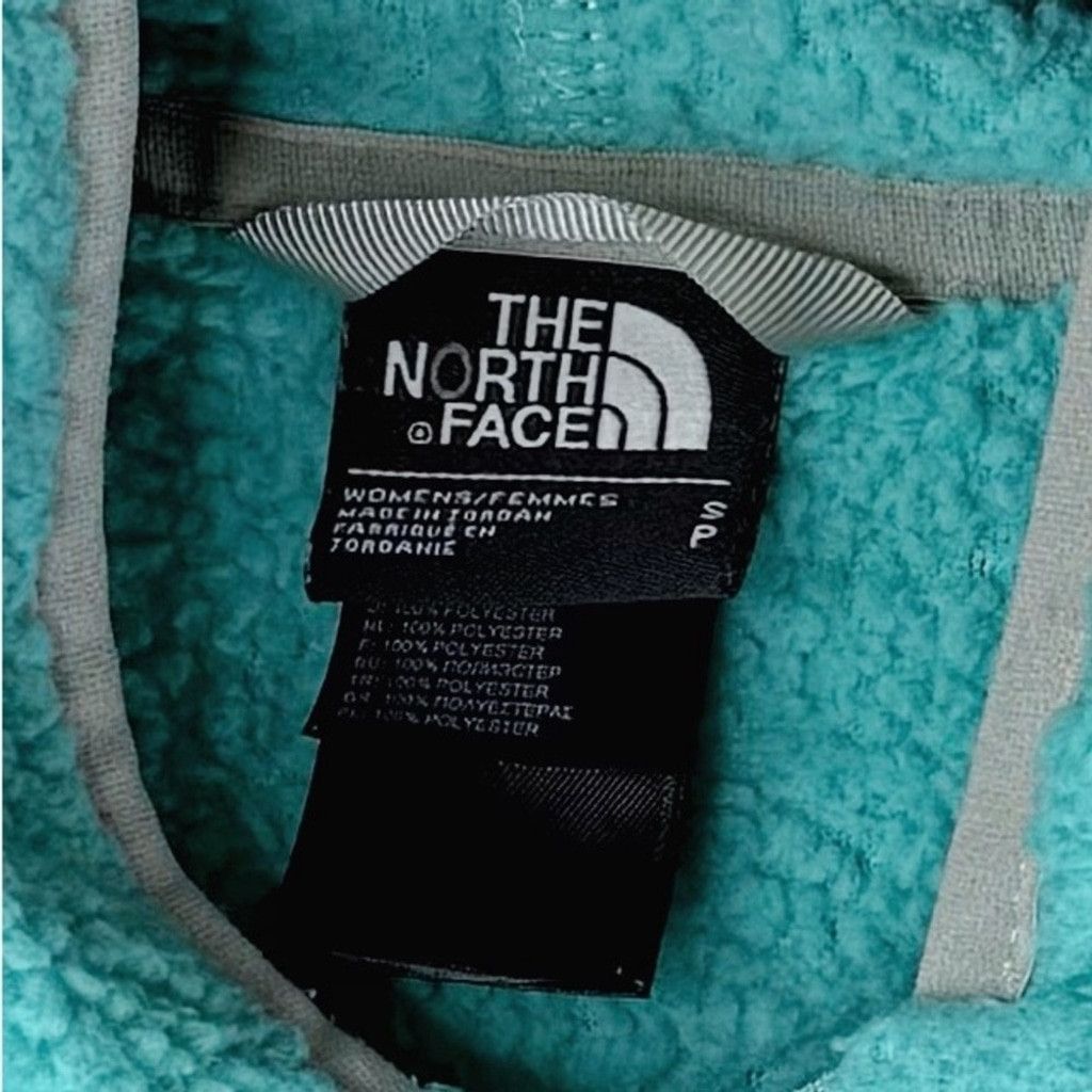The North Face THE NORTH FACE Women's Aqua Blue Full Zip Sherpa Jacket S Size S / US 4 / IT 40 - 5 Thumbnail