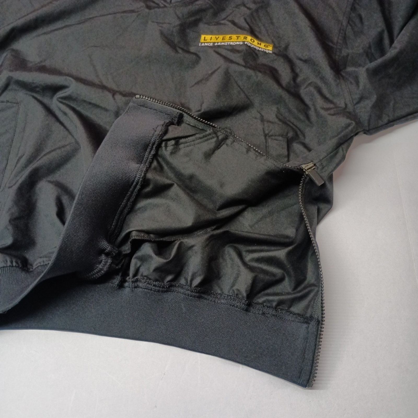 Nike Men's Nike Black Cycling Jacket Windbreaker S Y2K Livestrong Size US S / EU 44-46 / 1 - 8 Thumbnail