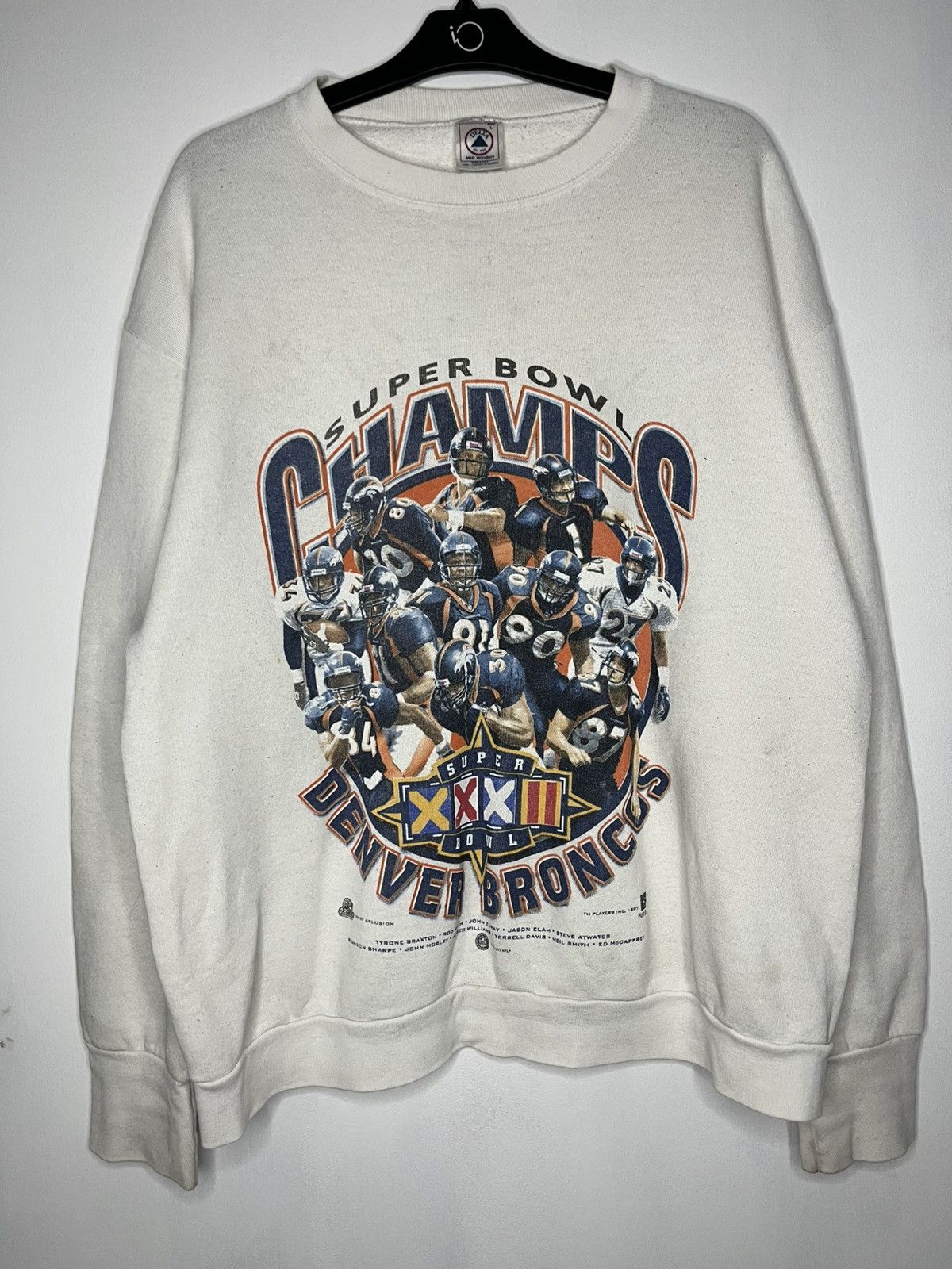 NFL × Vintage Denver Broncos SuperBowl XXXII Creewneck Size US L / EU 52-54 / 3 - 1 Thumbnail