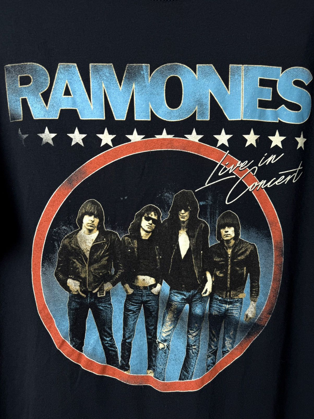 Band Tees Vintage Style Ramones Band Rock T Shirt Size US L / EU 52-54 / 3 - 2 Thumbnail