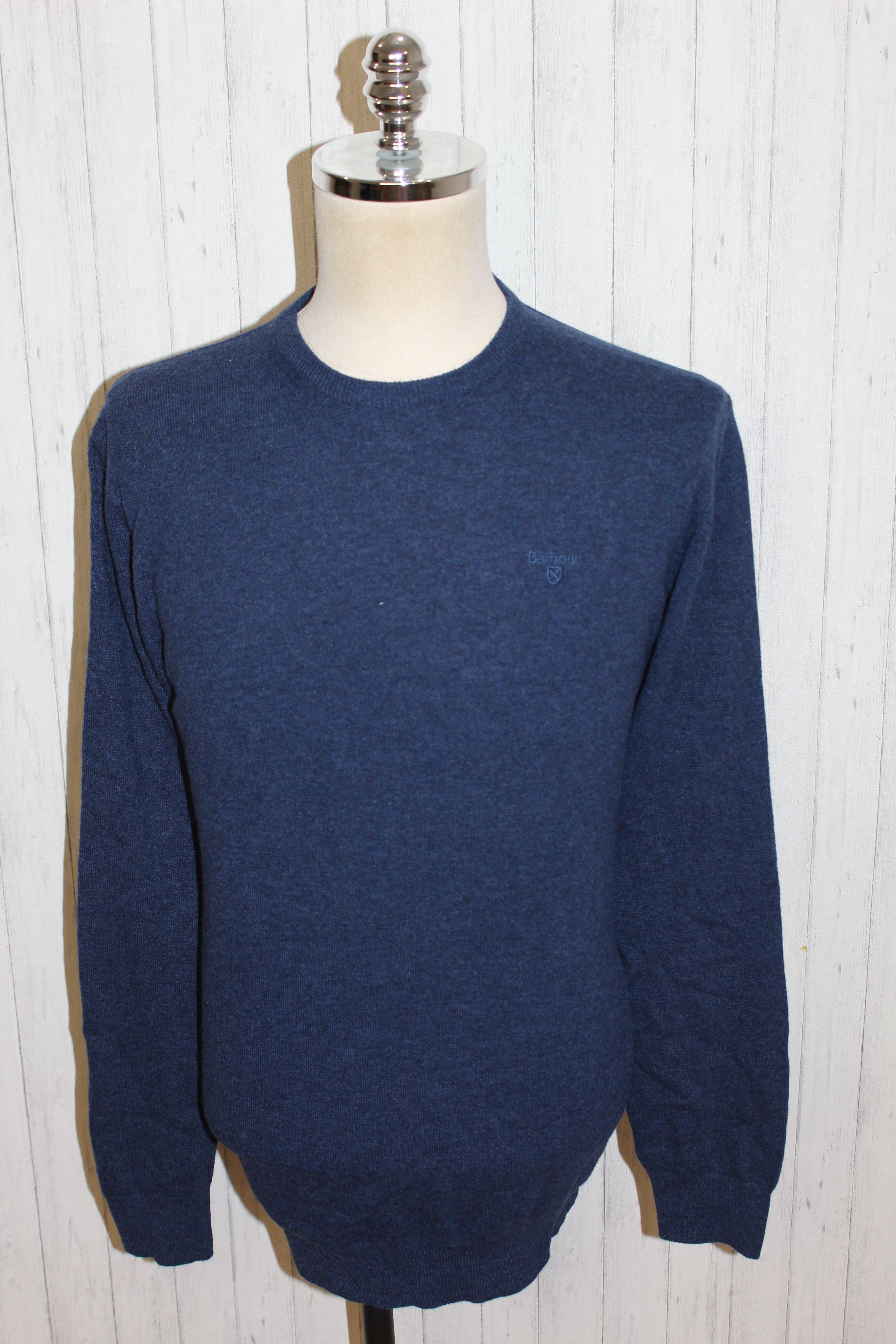 Barbour BARBOUR Crew Neck Wool Sweater Jumper Size XL Size US XL / EU 56 / 4 - 3 Thumbnail