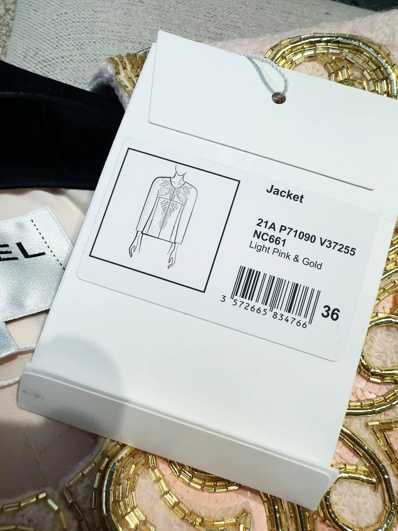 Chanel Chanel 21A Castle Series Pink Heavy Industry Nail Bead Emb Size XS / US 0-2 / IT 36-38 - 6 Thumbnail