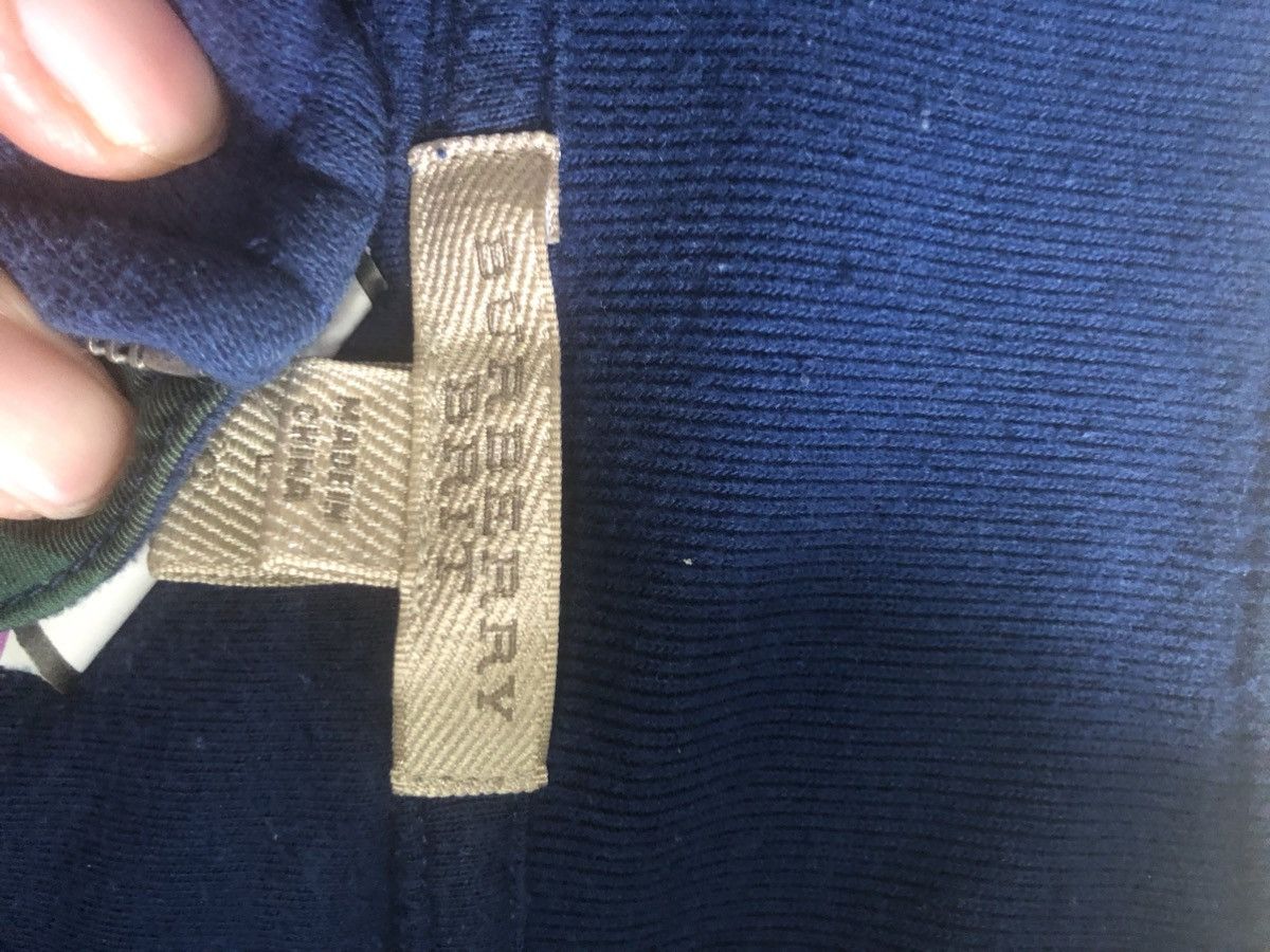 Burberry × Designer Burberry Navy Blue Long Sleeve zip sweatshirt jacket Shirt Size US L / EU 52-54 / 3 - 5 Thumbnail