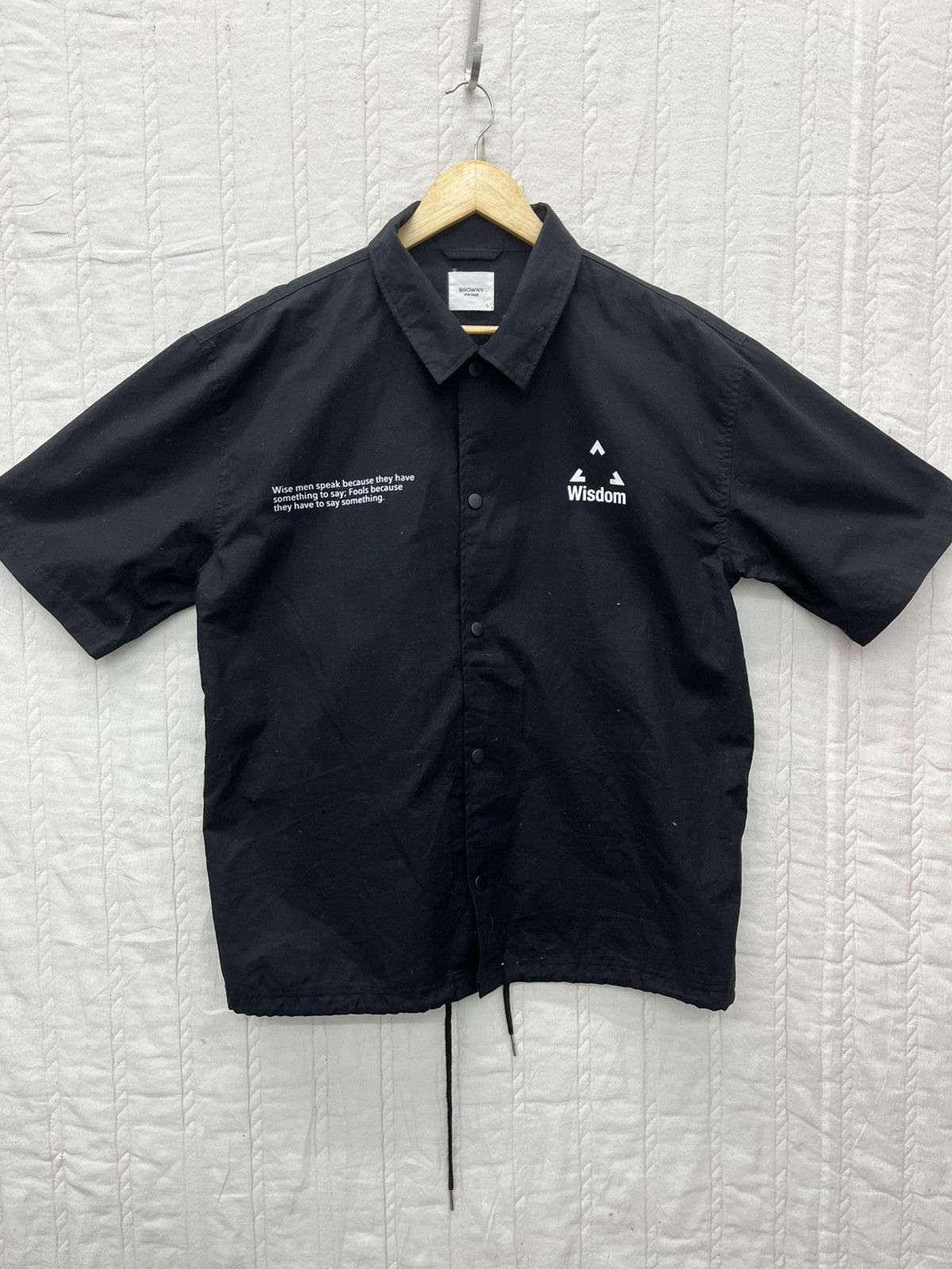 City Streets × Other STEALS🔥BROWNY BACK PRINT MOTIVE SHIRT JACKET Size US M / EU 48-50 / 2 - 2 Thumbnail