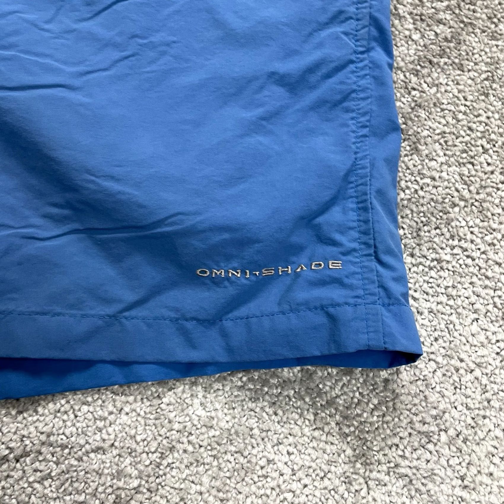 Vintage Columbia Backcast PFG Omni Shade Water Shorts Mens Large Blue Fishing Outdoor Size US 33 - 3 Thumbnail
