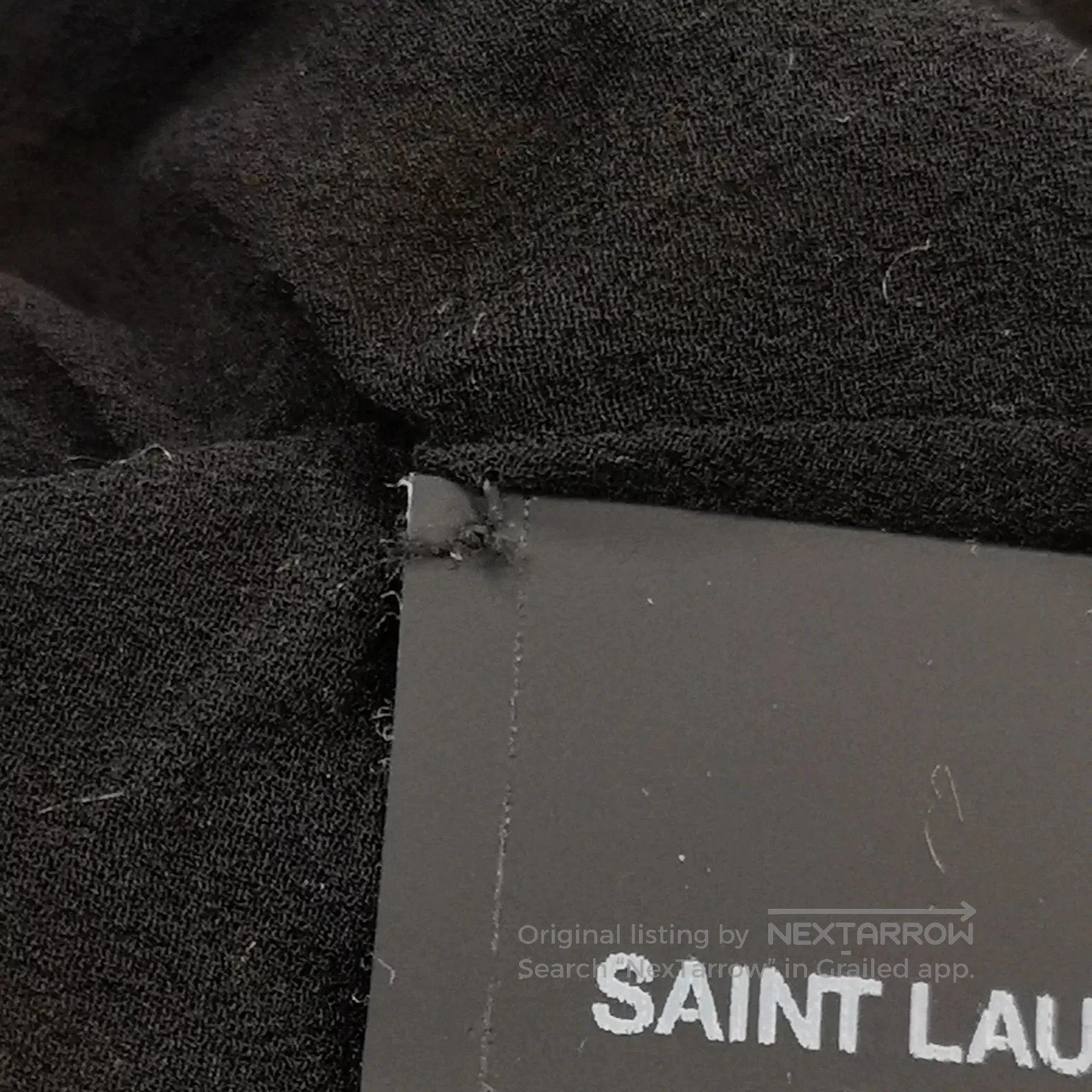 Saint Laurent Paris Saint Laurent Brown Velvet Heart Pattern Dress. Size XS / US 0-2 / IT 36-38 - 7 Thumbnail