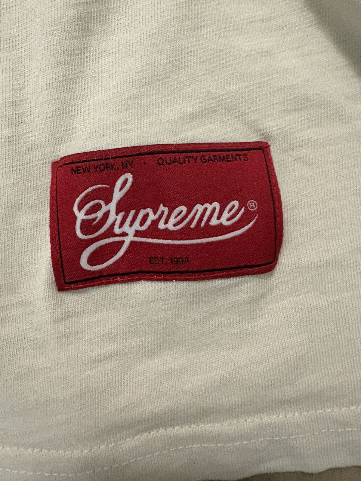 Supreme Supreme Patchwork Football Tee Size US S / EU 44-46 / 1 - 4 Thumbnail