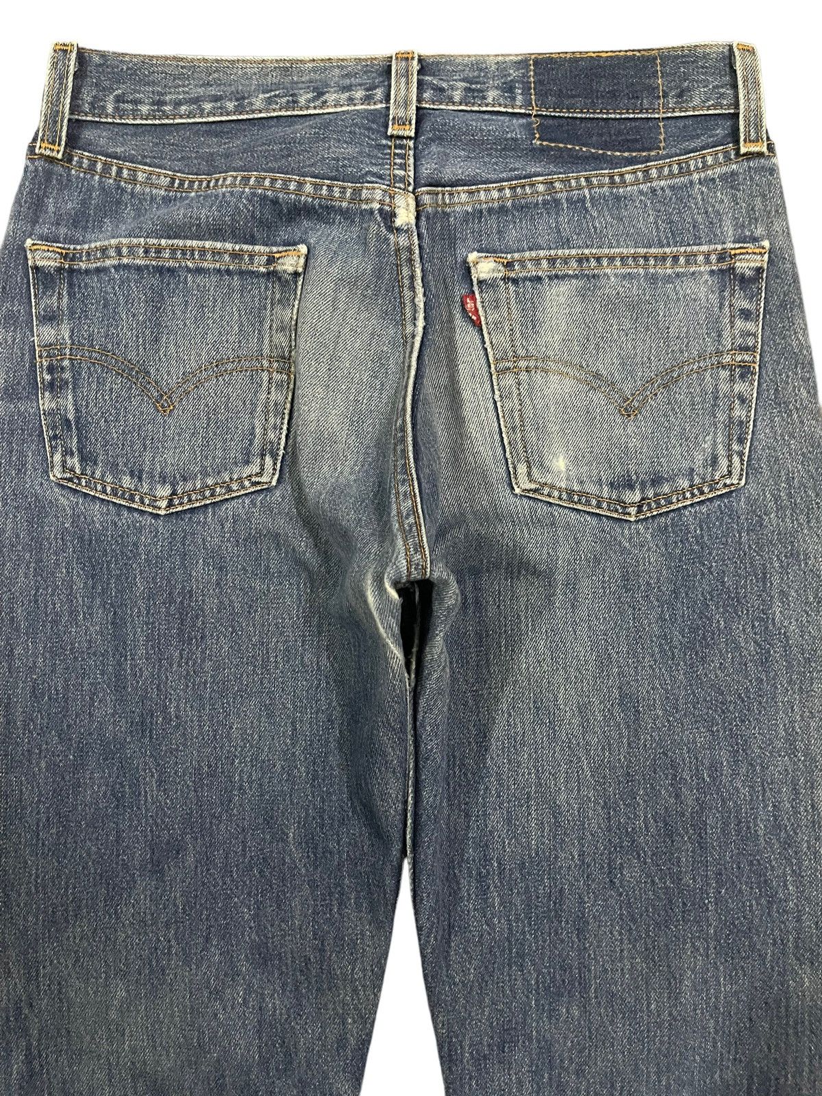 Levi's Vintage 90s Levis 501 Distressed Style Baggy Jeans Size US 30 / EU 46 - 4 Thumbnail