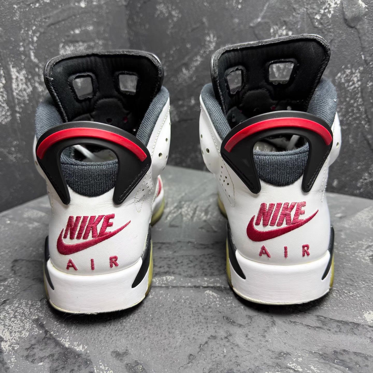 Nike Air Jordan 6 White Red Carmine (2021) Q10 Size US 7.5 / IT 37.5 - 6 Thumbnail